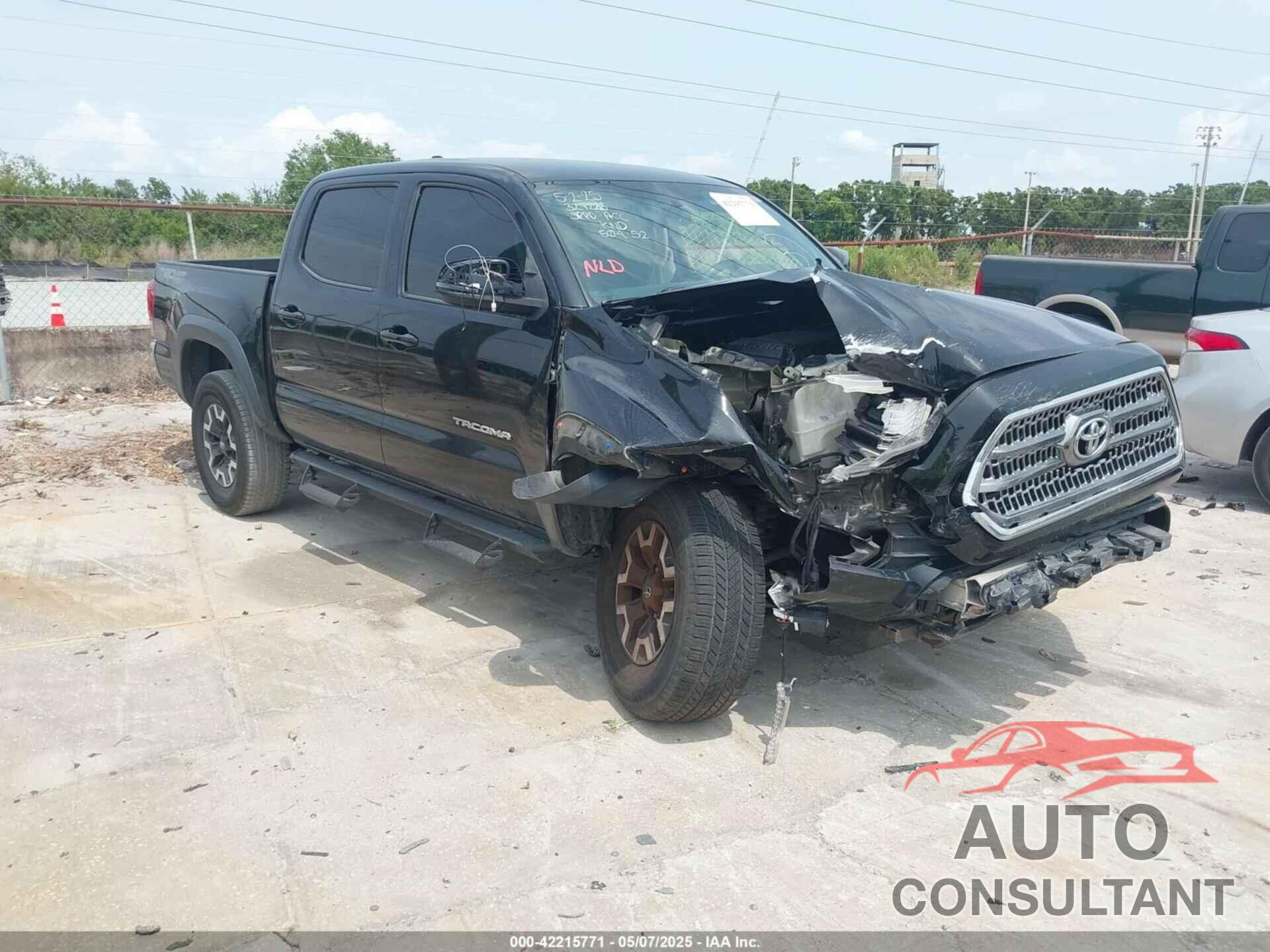 TOYOTA TACOMA 2017 - 5TFAZ5CN0HX034456