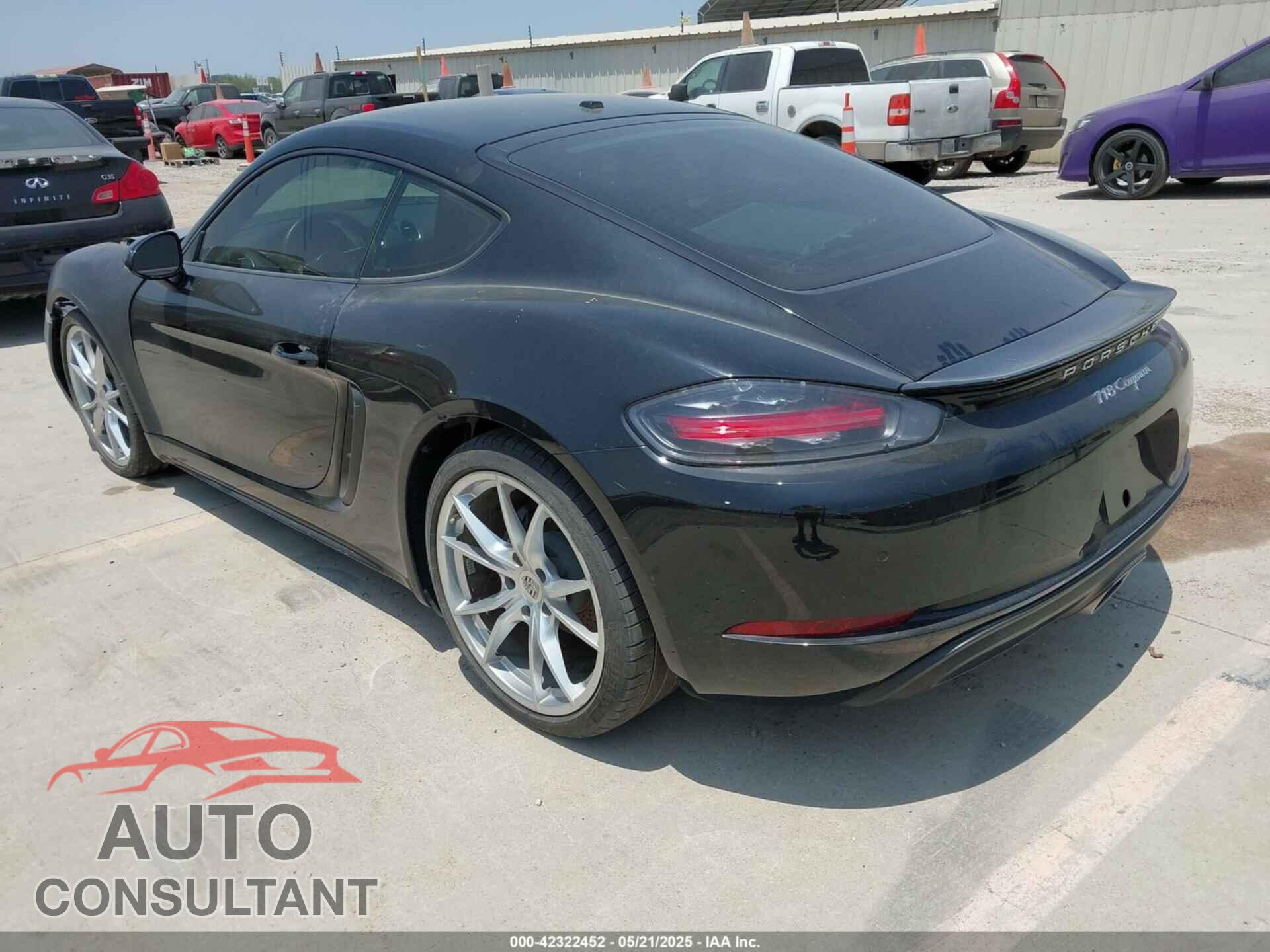 PORSCHE 718 CAYMAN 2021 - WP0AA2A85MS260454