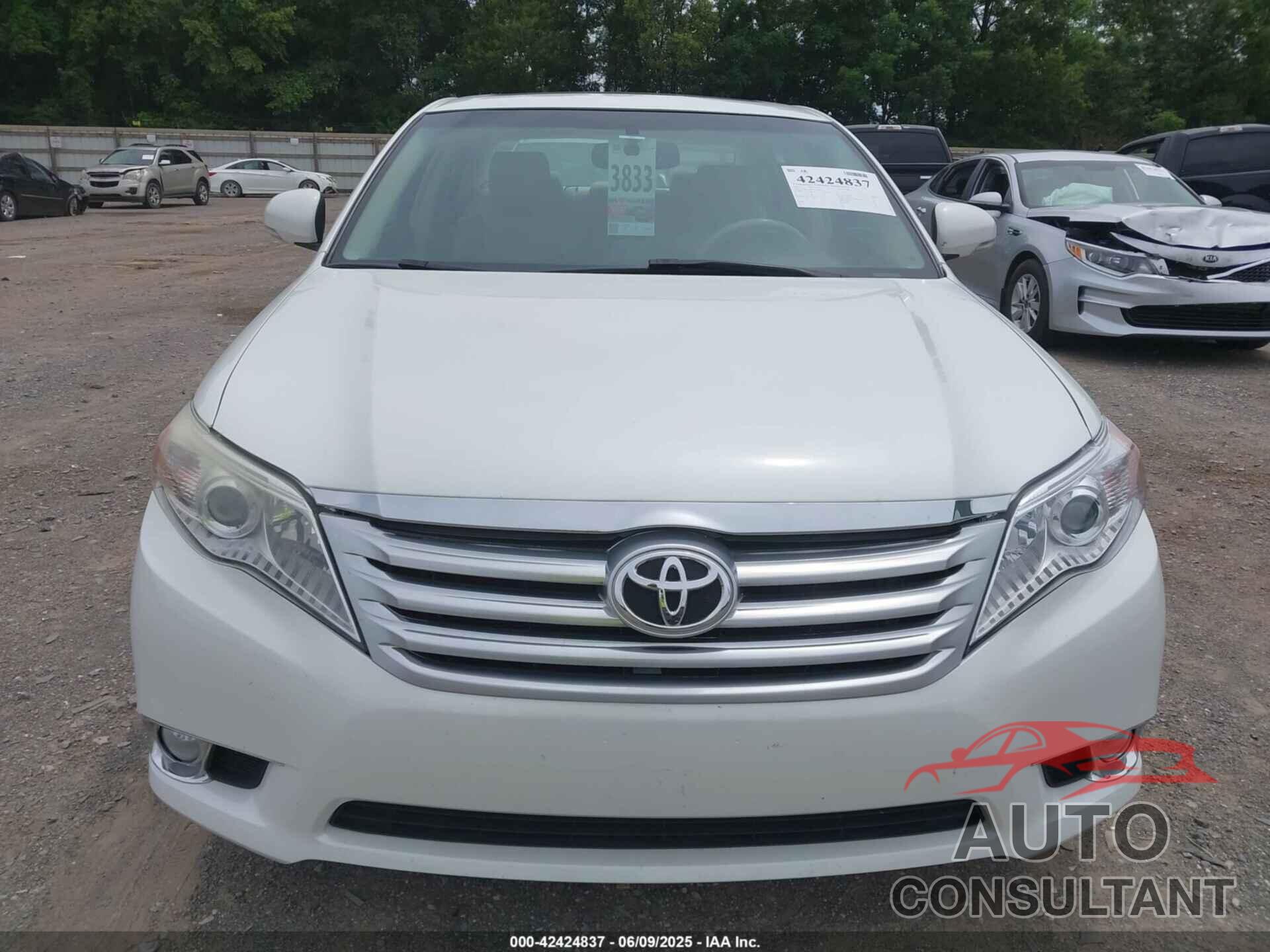 TOYOTA AVALON 2011 - 4T1BK3DB9BU384433