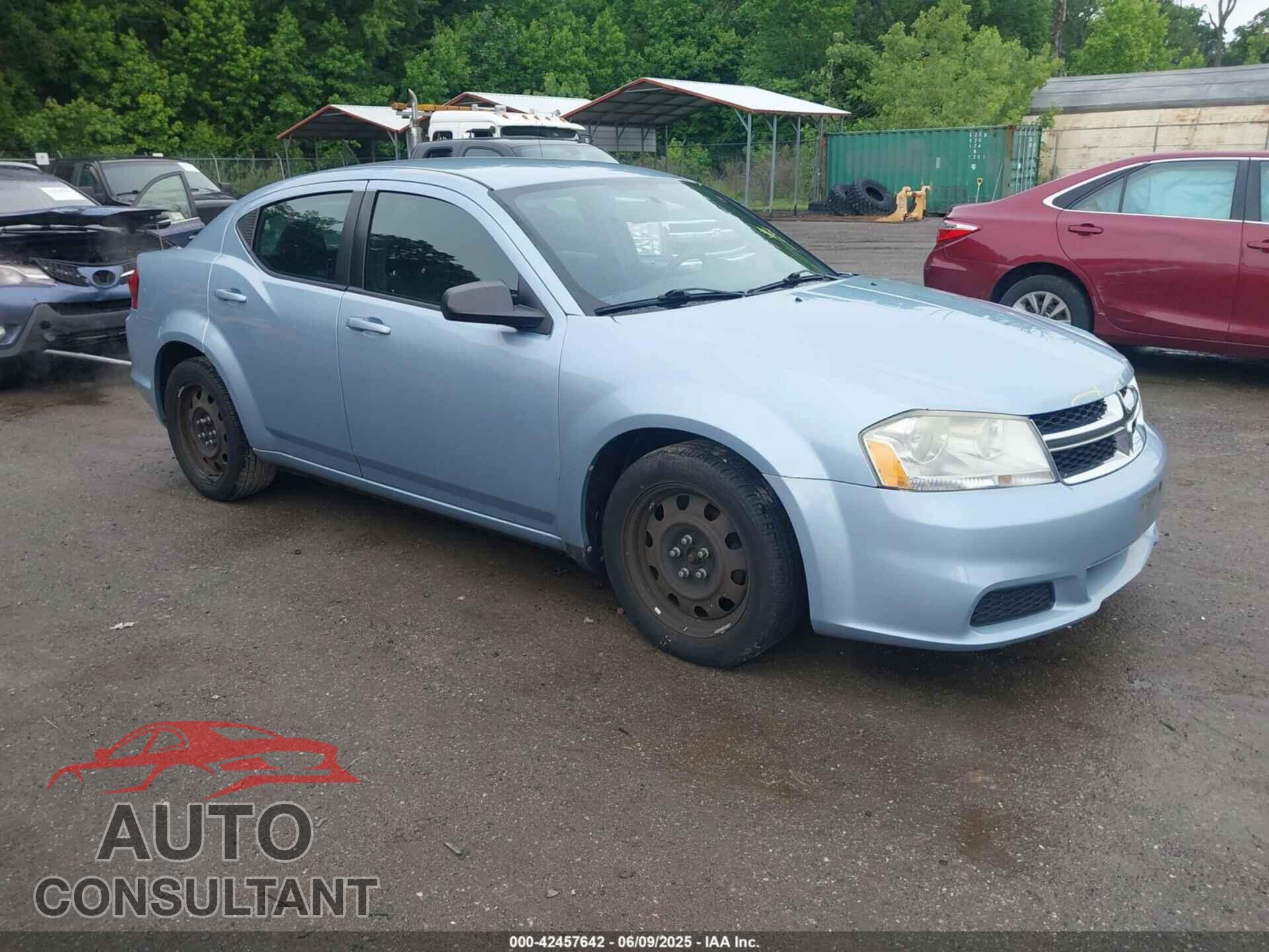 DODGE AVENGER 2013 - 1C3CDZAG4DN749429