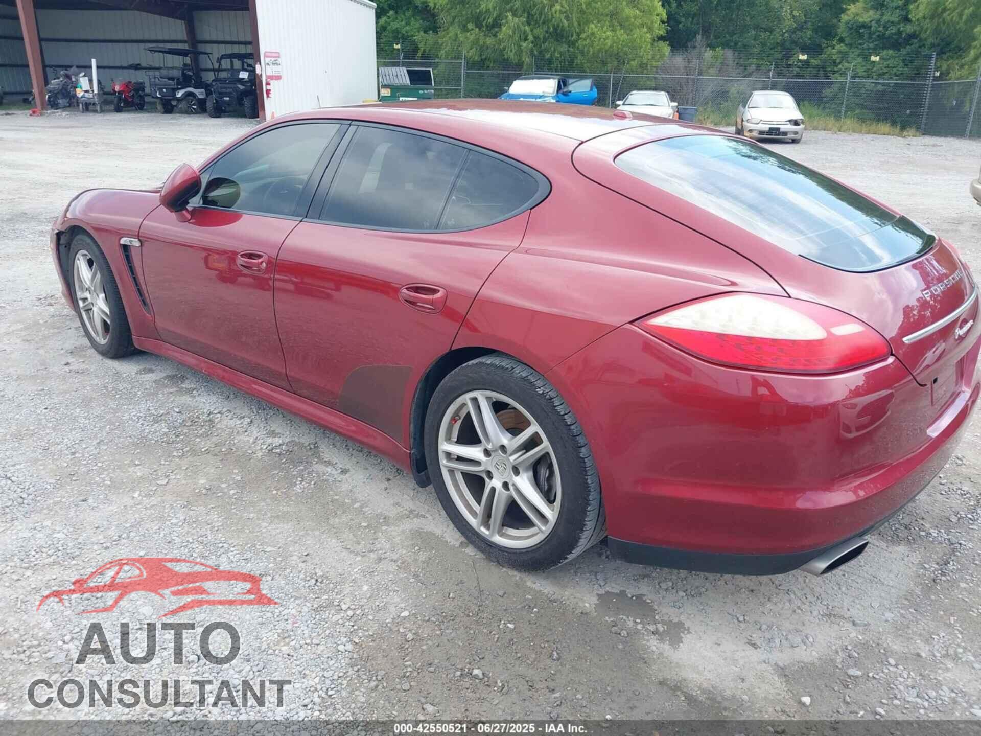 PORSCHE PANAMERA 2011 - WP0AA2A71BL010479
