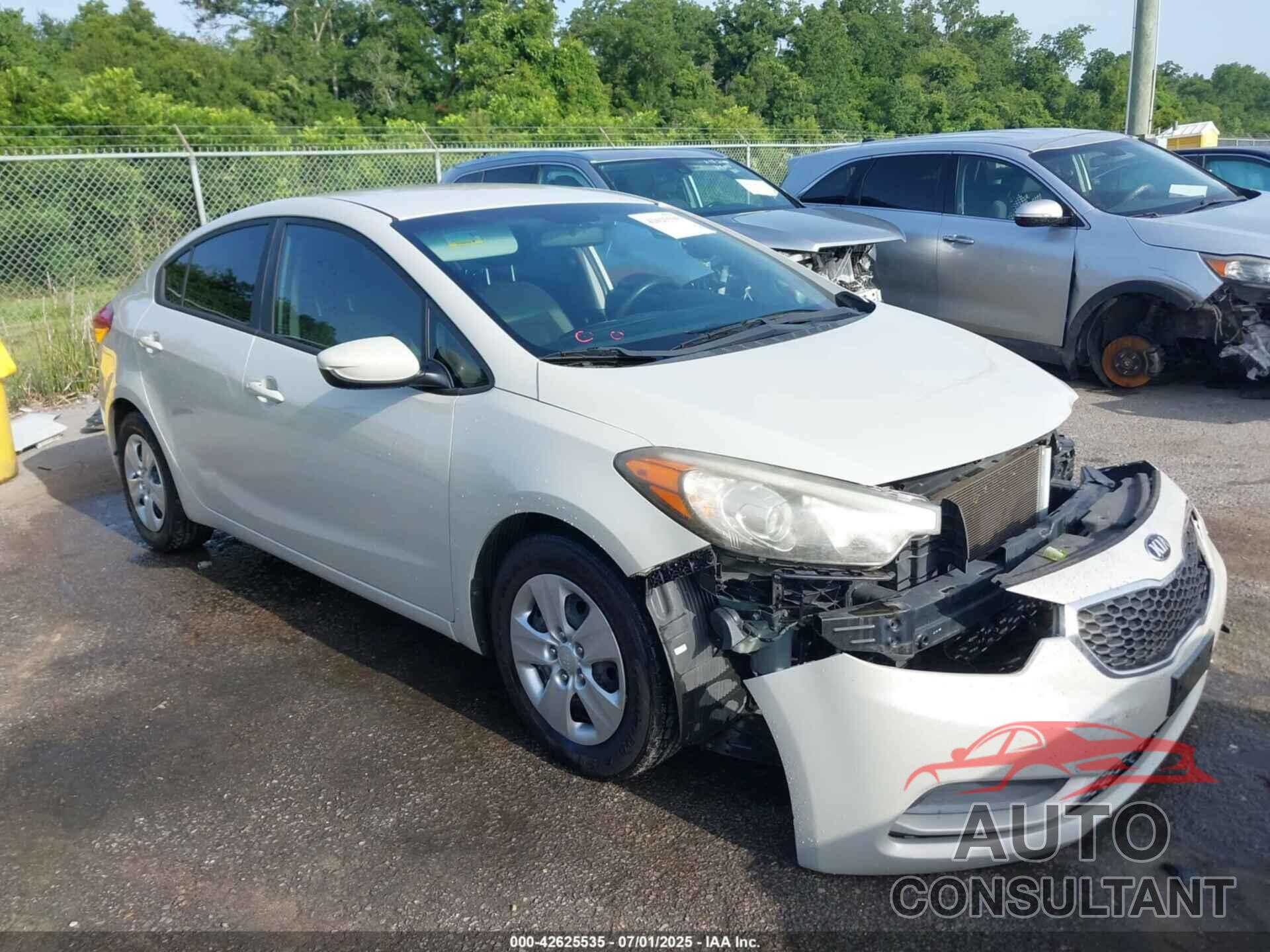 KIA FORTE 2015 - KNAFK4A63F5351704