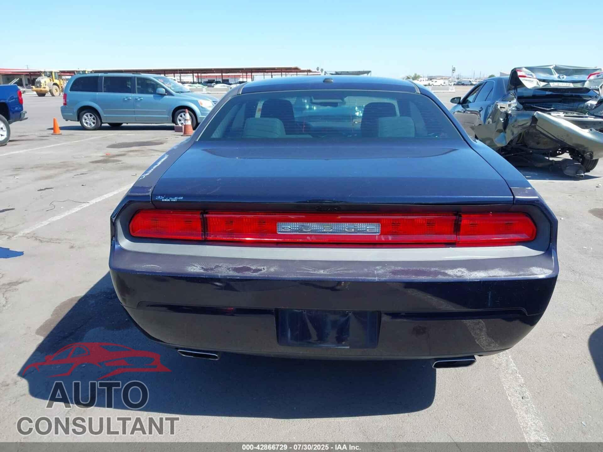 DODGE CHALLENGER 2012 - 2C3CDYAG4CH246565