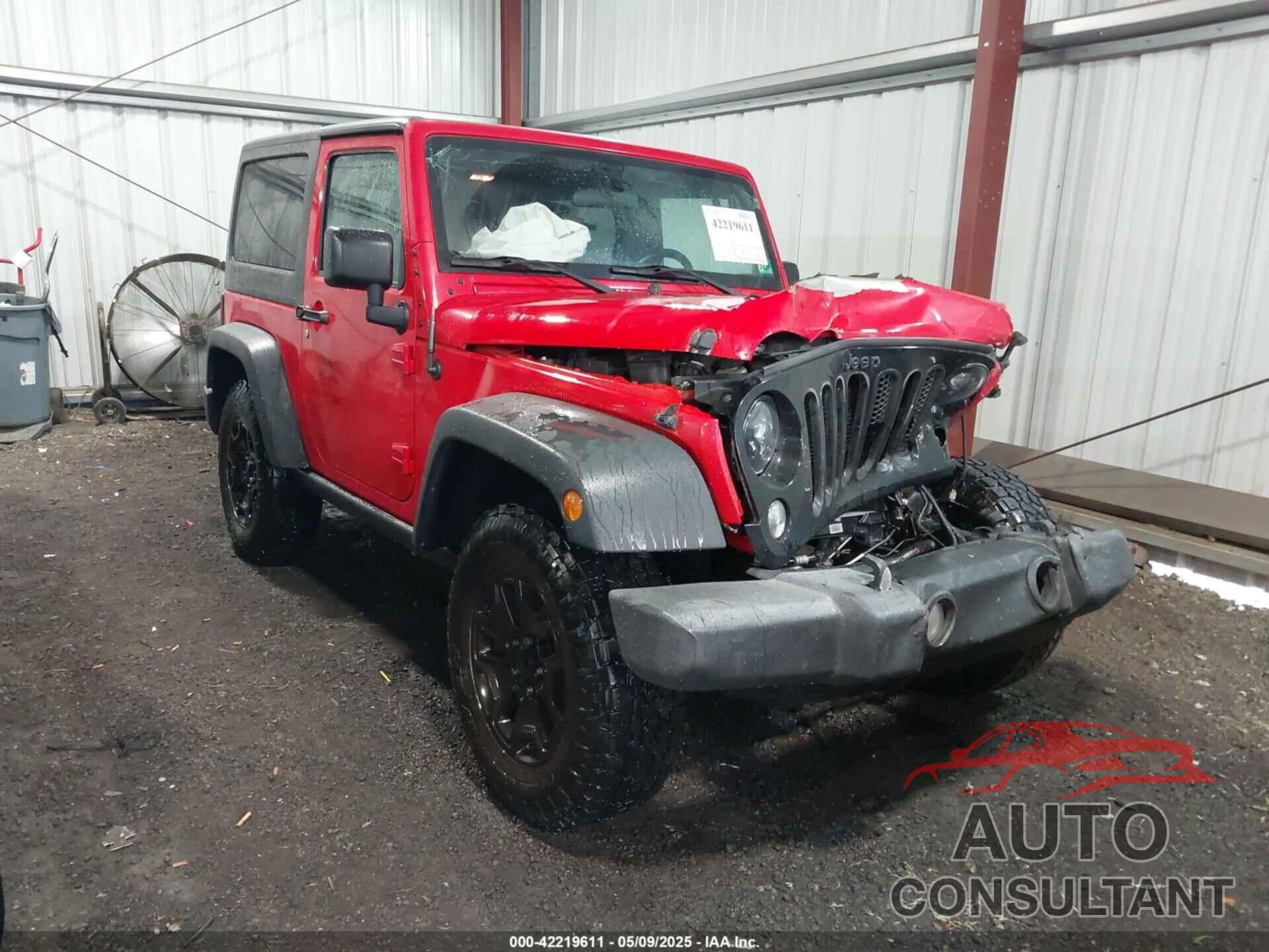 JEEP WRANGLER 2016 - 1C4AJWAG0GL230324