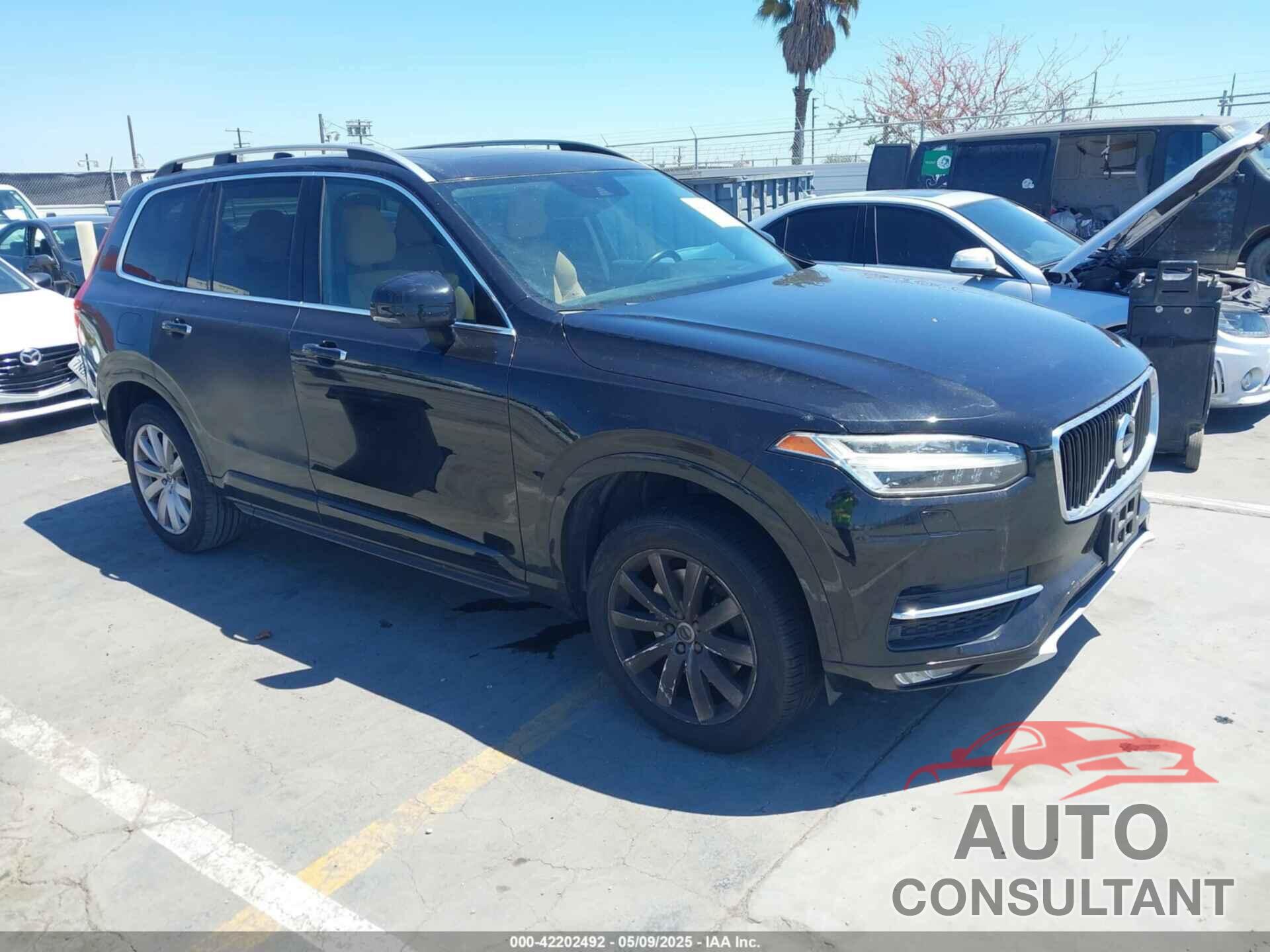 VOLVO XC90 2016 - YV4A22PK1G1074286