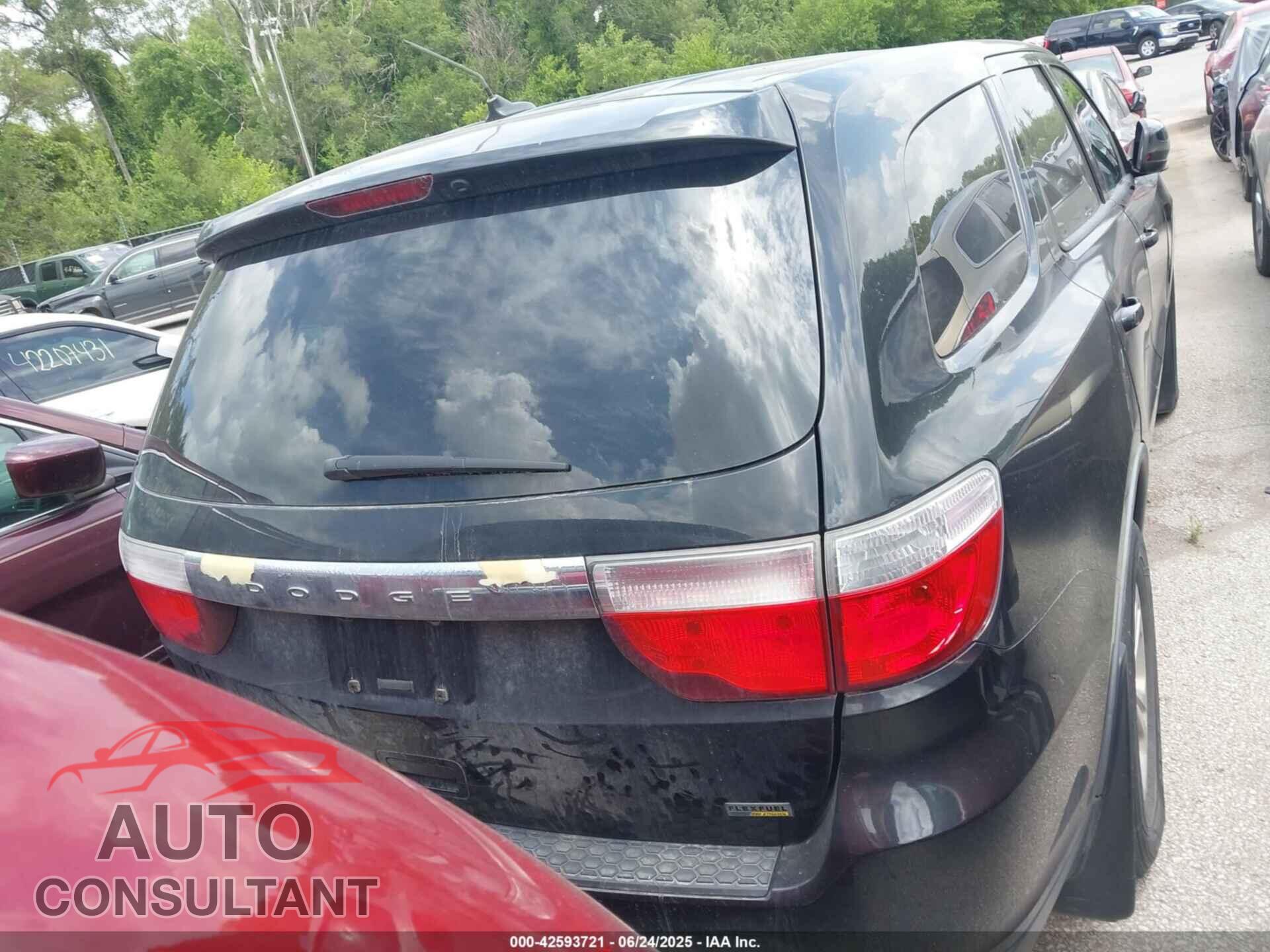 DODGE DURANGO 2011 - 1D4RE2GG3BC684781
