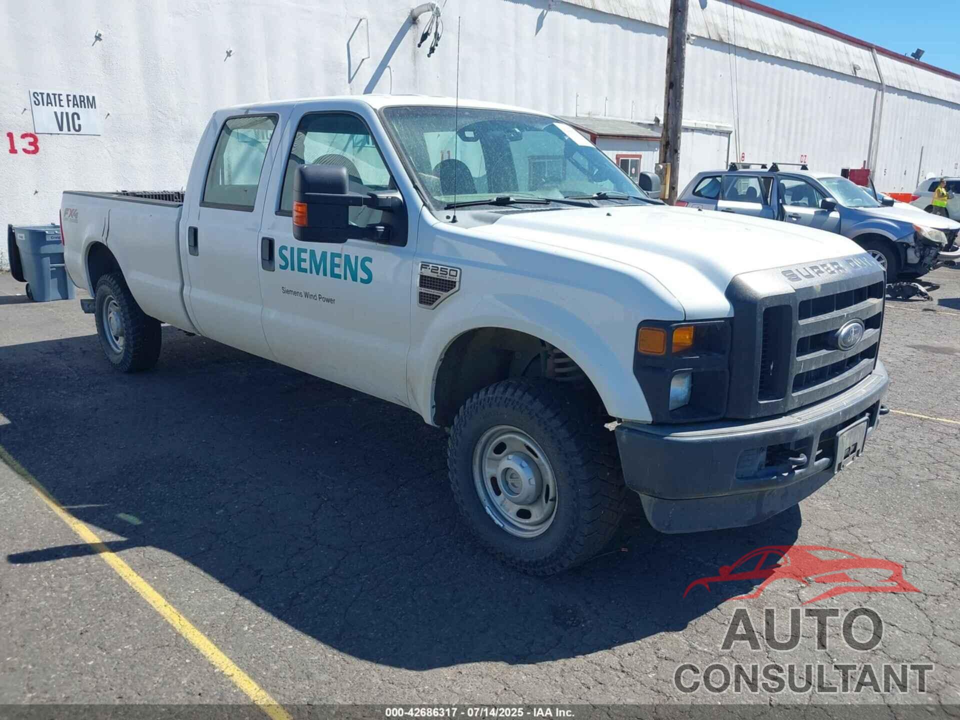 FORD F-250 2010 - 1FTSW2BR0AEB38253