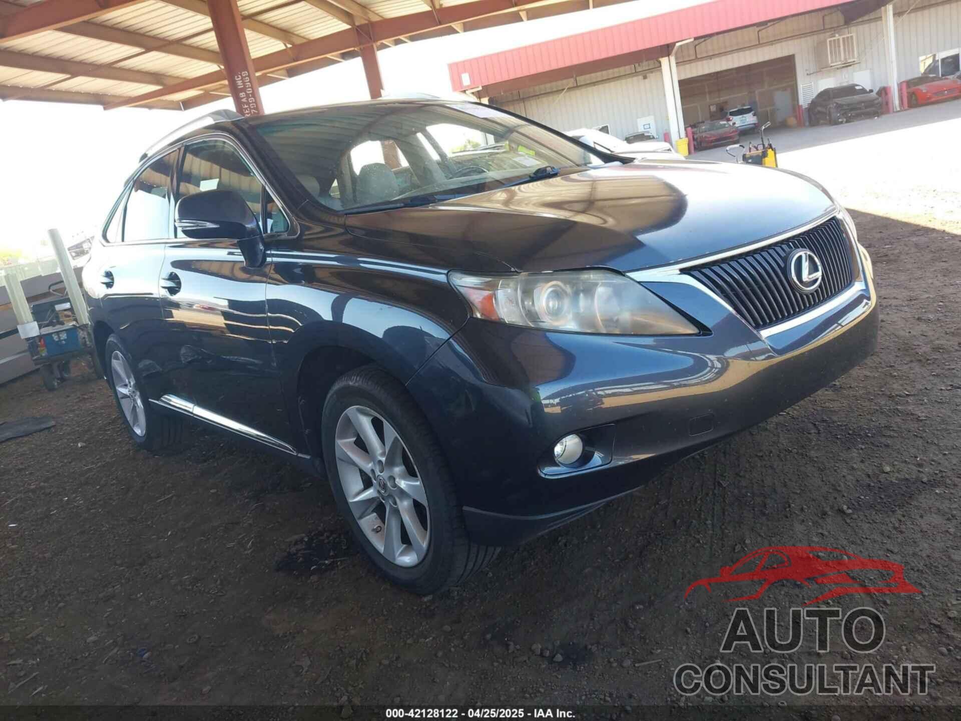 LEXUS RX 350 2011 - 2T2ZK1BA4BC064835