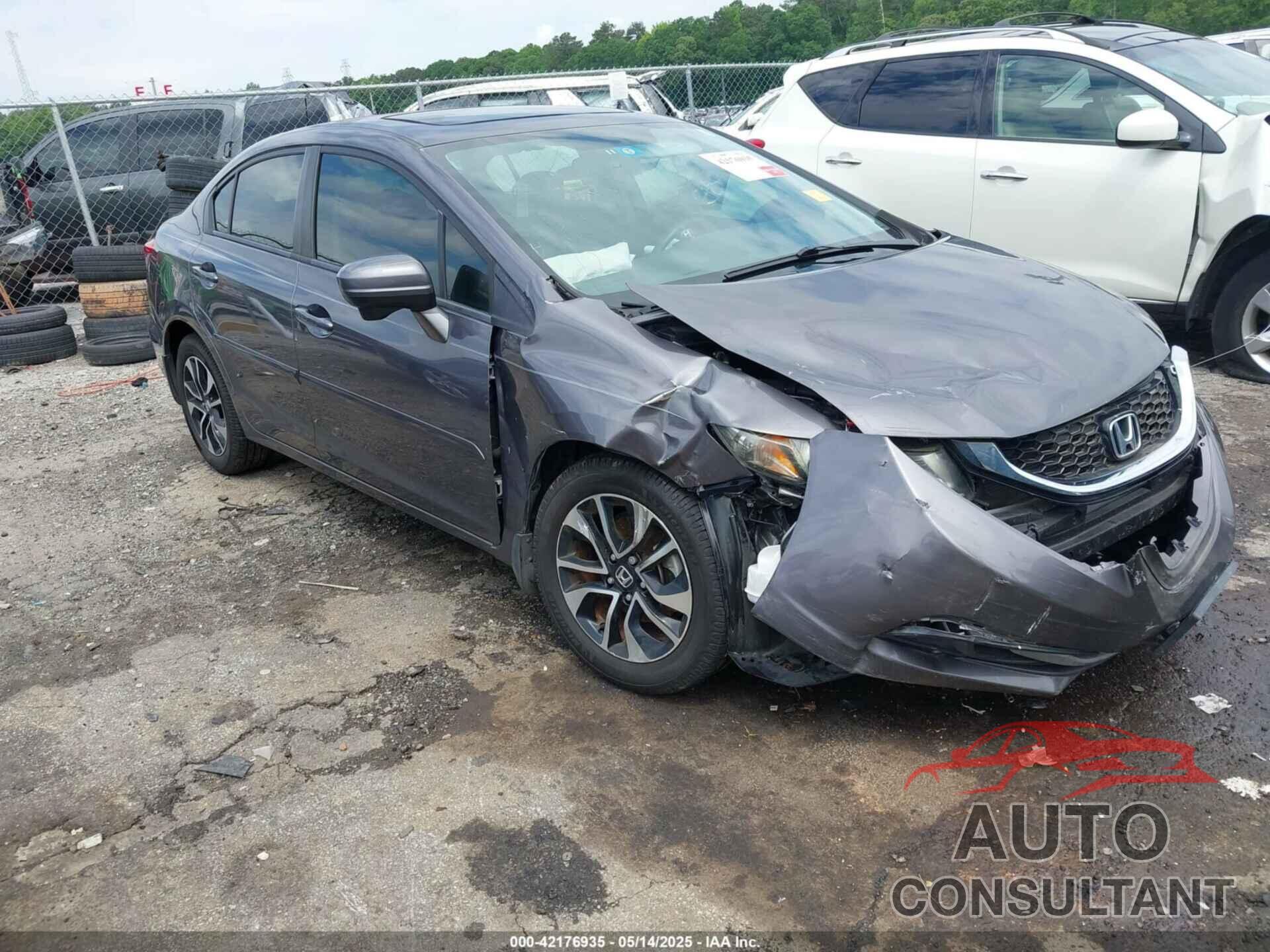 HONDA CIVIC 2015 - 19XFB2F89FE066625