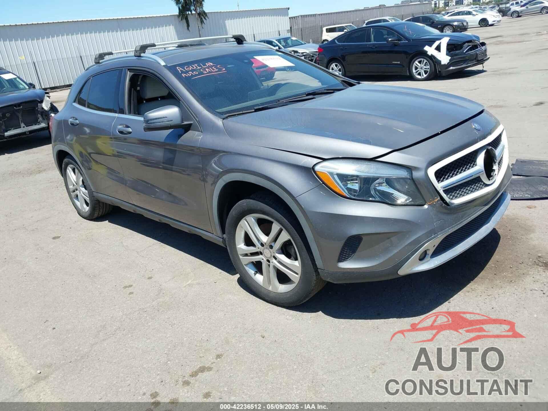 MERCEDES-BENZ GLA 250 2017 - WDCTG4EB6HJ303262