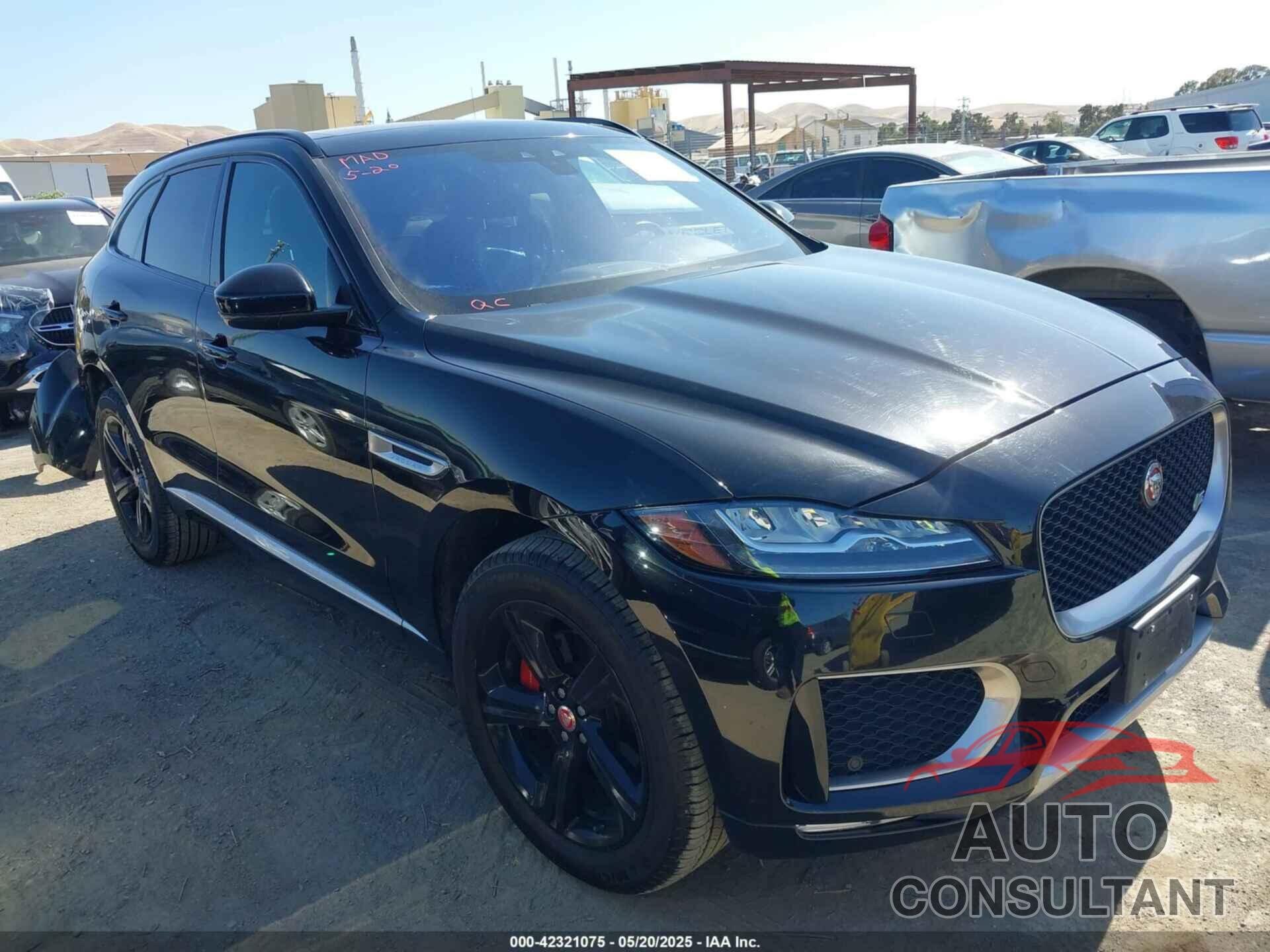 JAGUAR F-PACE 2017 - SADCM2BV4HA491334