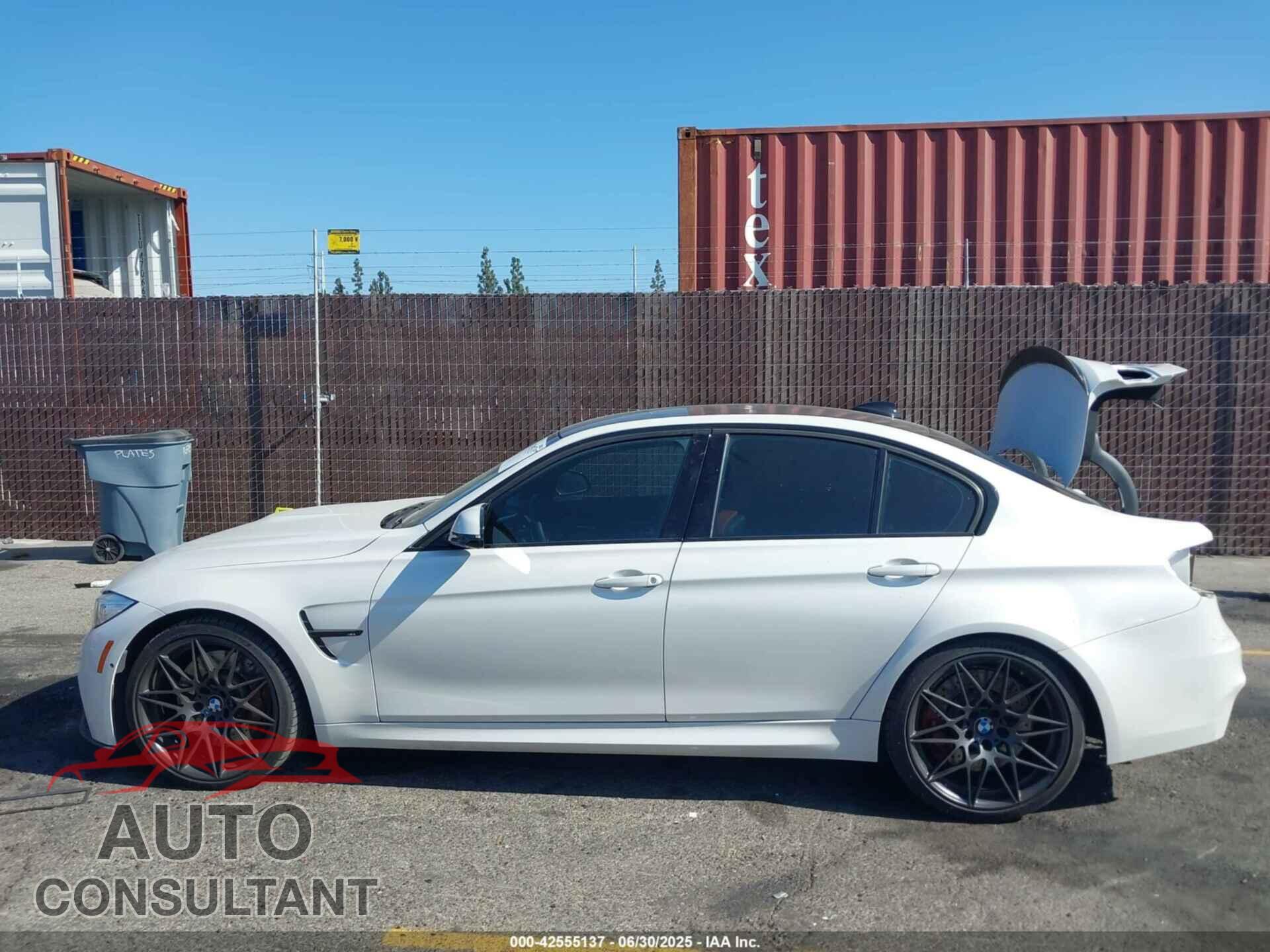 BMW M3 2017 - WBS8M9C57H5G83831