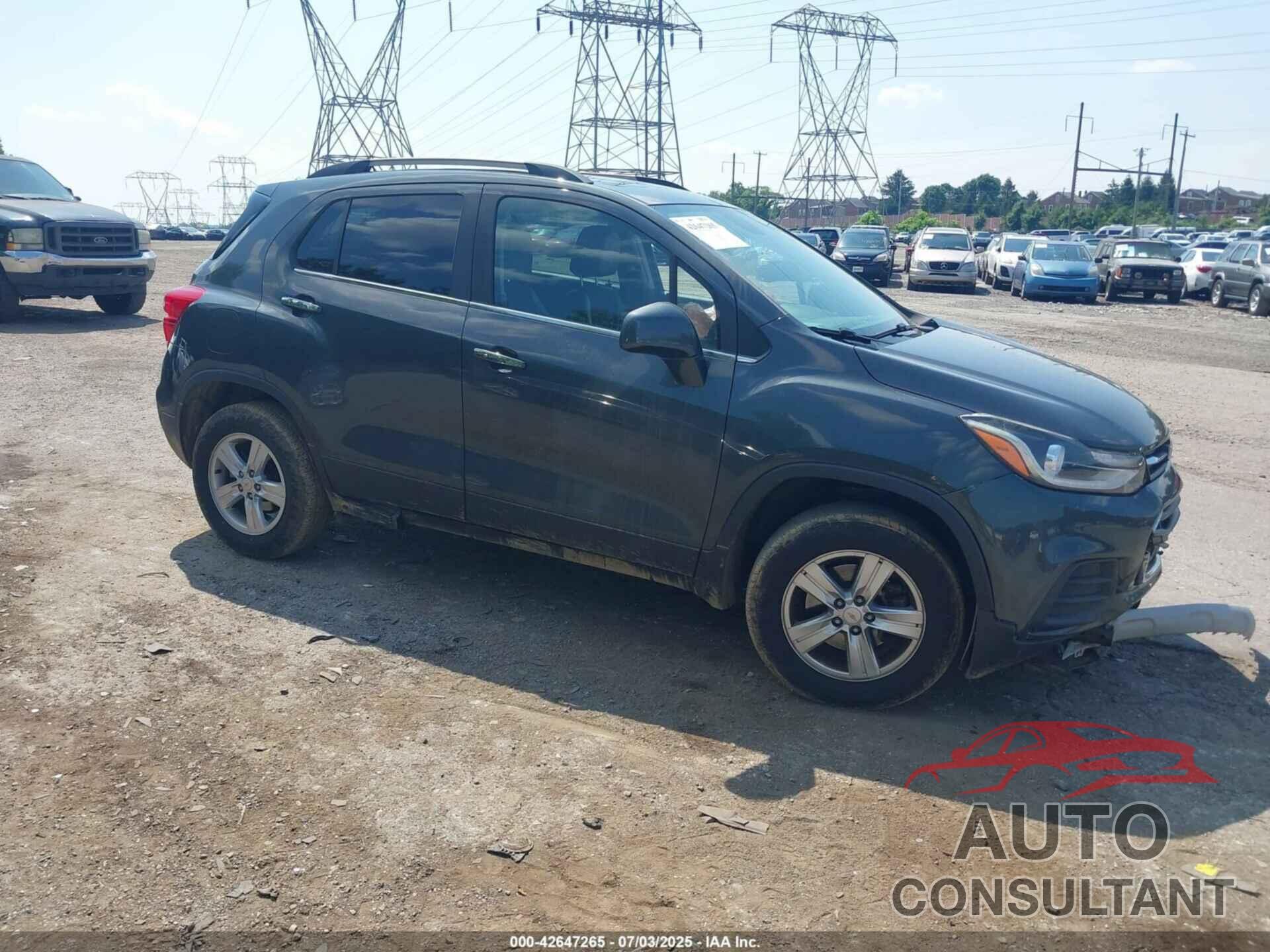 CHEVROLET TRAX 2018 - KL7CJPSB9JB667413