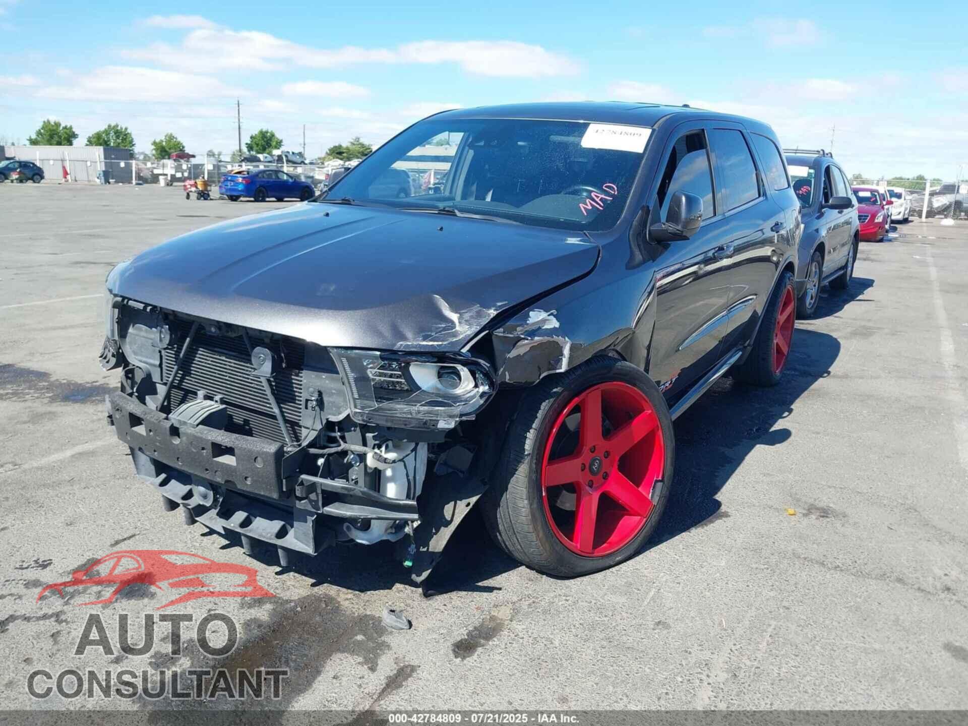 DODGE DURANGO 2017 - 1C4SDJCT2HC799623