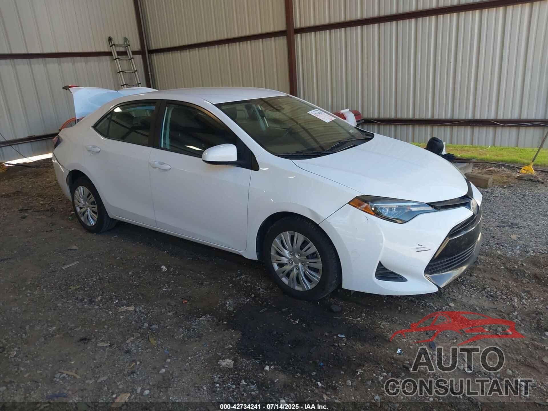TOYOTA COROLLA 2019 - 2T1BURHE0KC210804