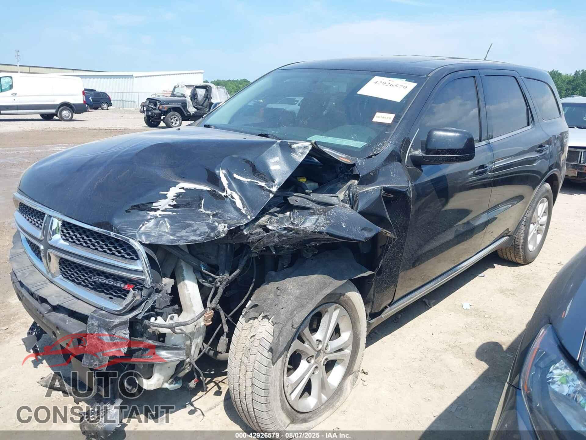 DODGE DURANGO 2013 - 1C4RDJAG1DC660596