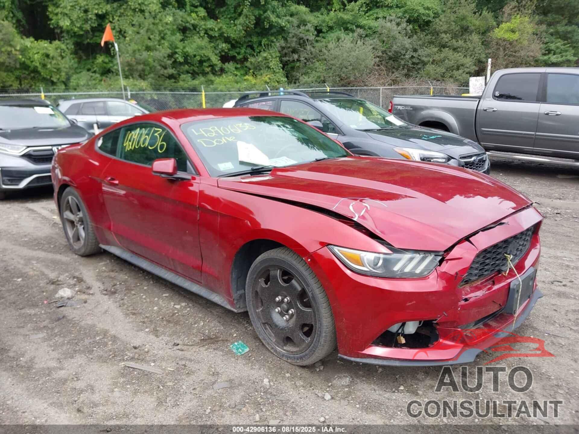 FORD MUSTANG 2016 - 1FA6P8AM5G5308161
