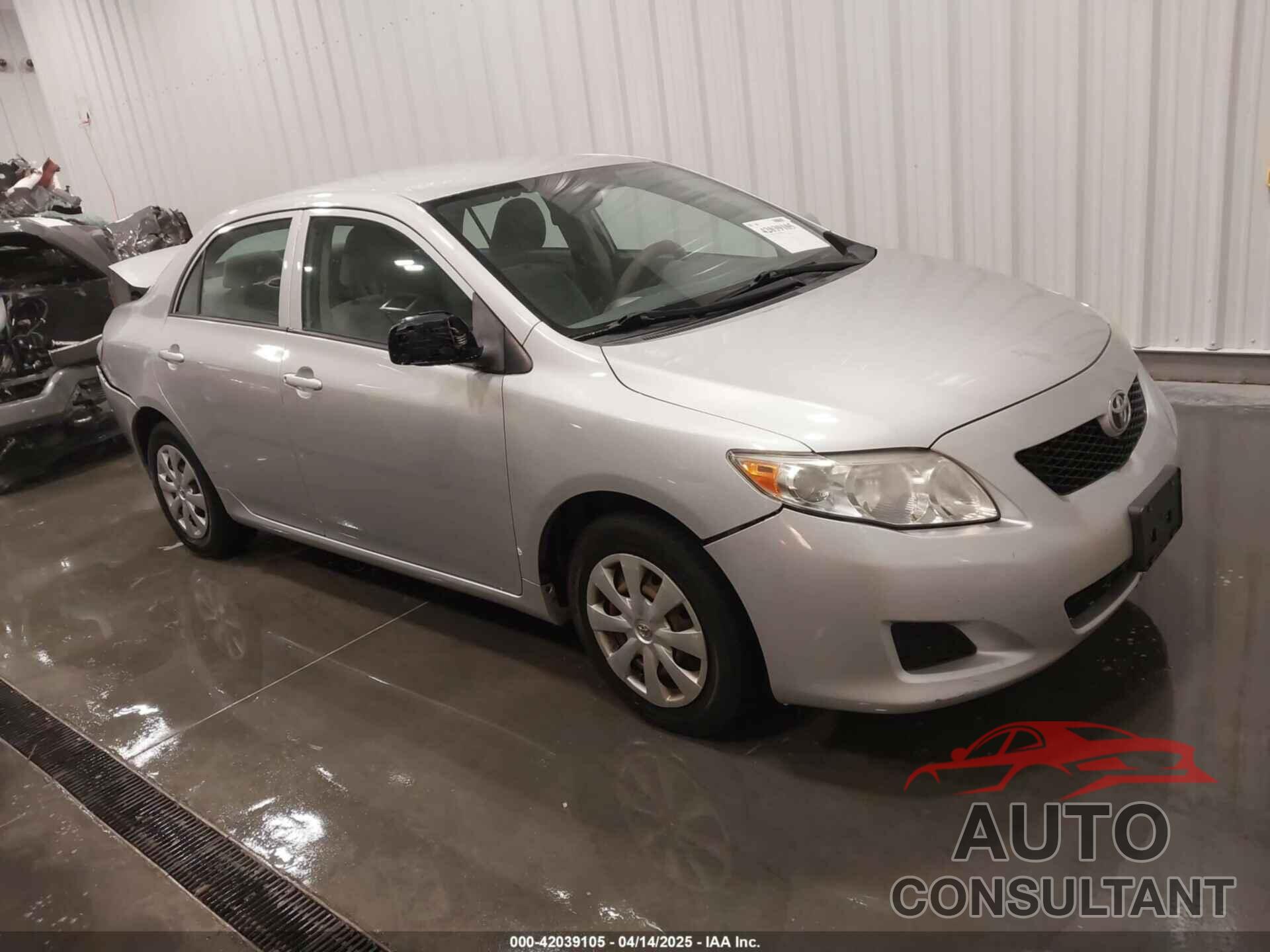 TOYOTA COROLLA 2009 - JTDBL40E099056290