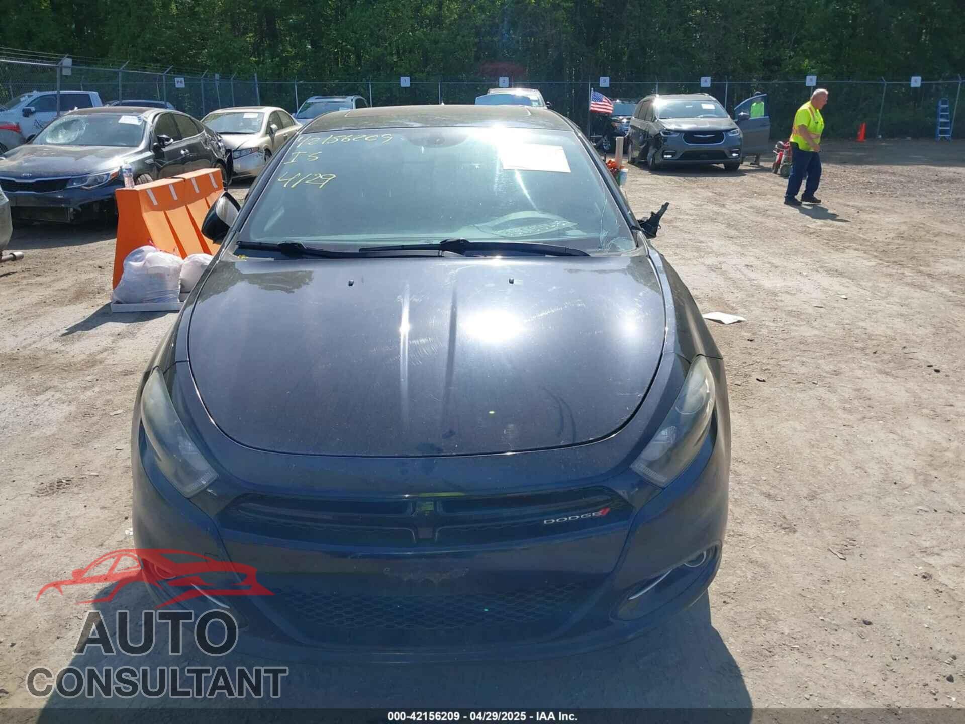 DODGE DART 2014 - 1C3CDFBB7ED926628