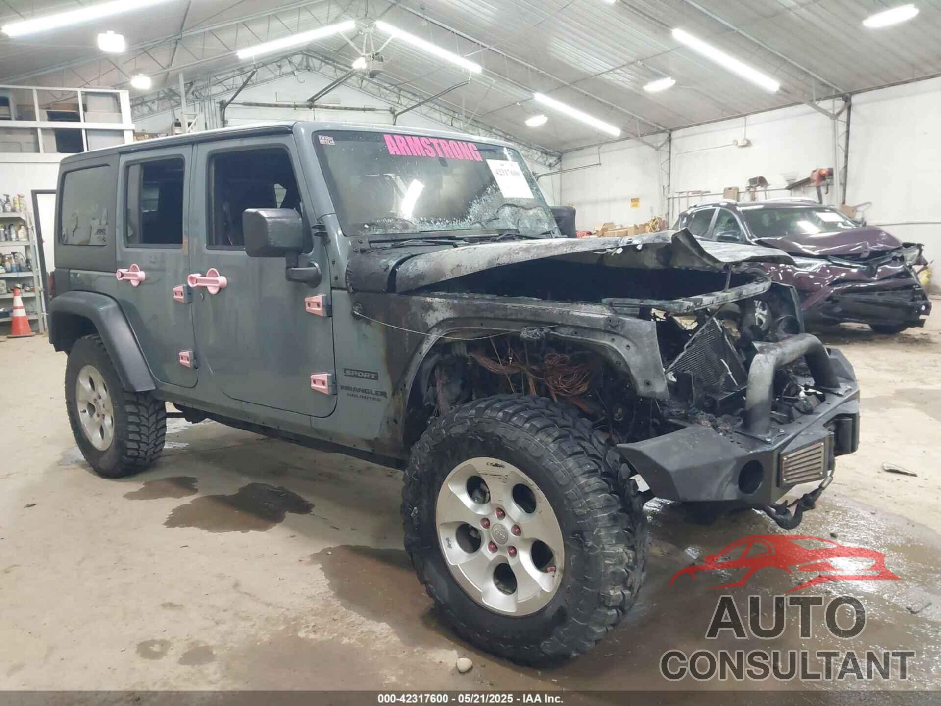 JEEP WRANGLER UNLIMITED 2014 - 1C4HJWDG1EL179407