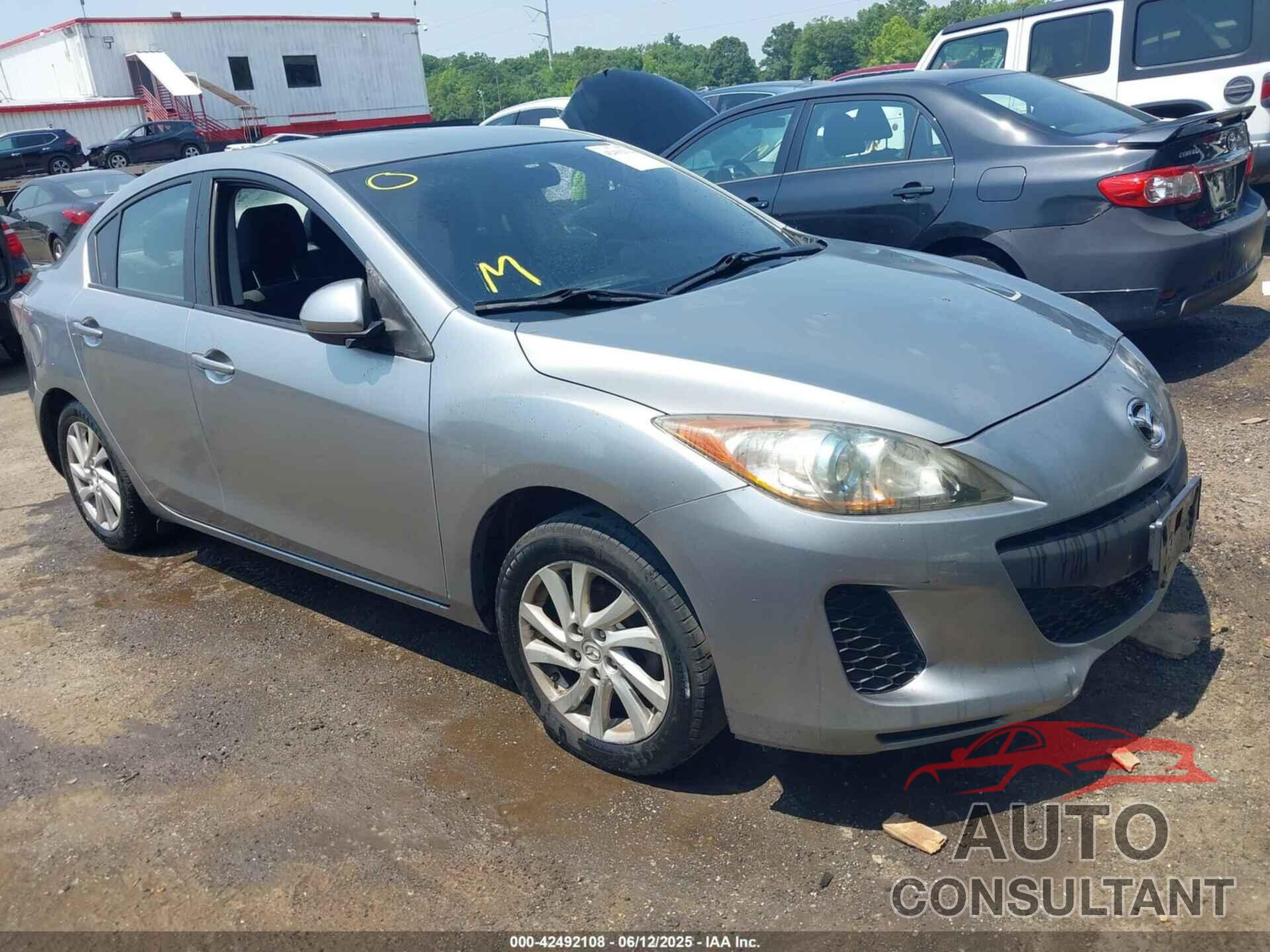 MAZDA 3 2012 - JM1BL1V81C1544042