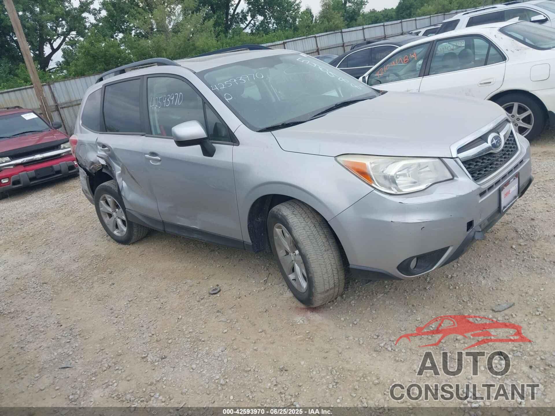 SUBARU FORESTER 2015 - JF2SJADC7FH540988