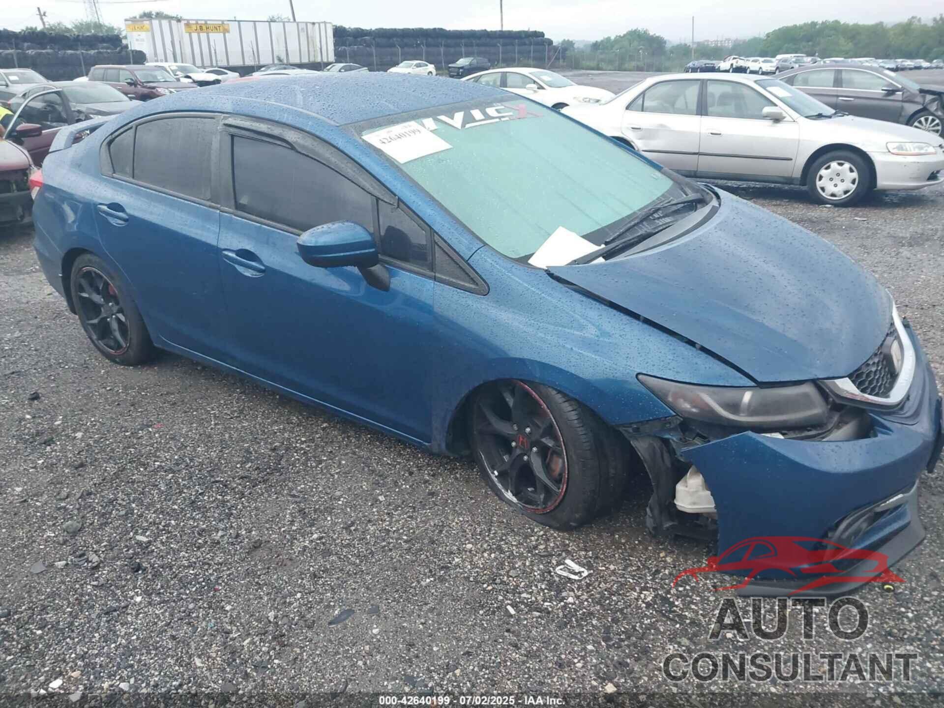 HONDA CIVIC SEDAN 2015 - 2HGFB2F57FH543242