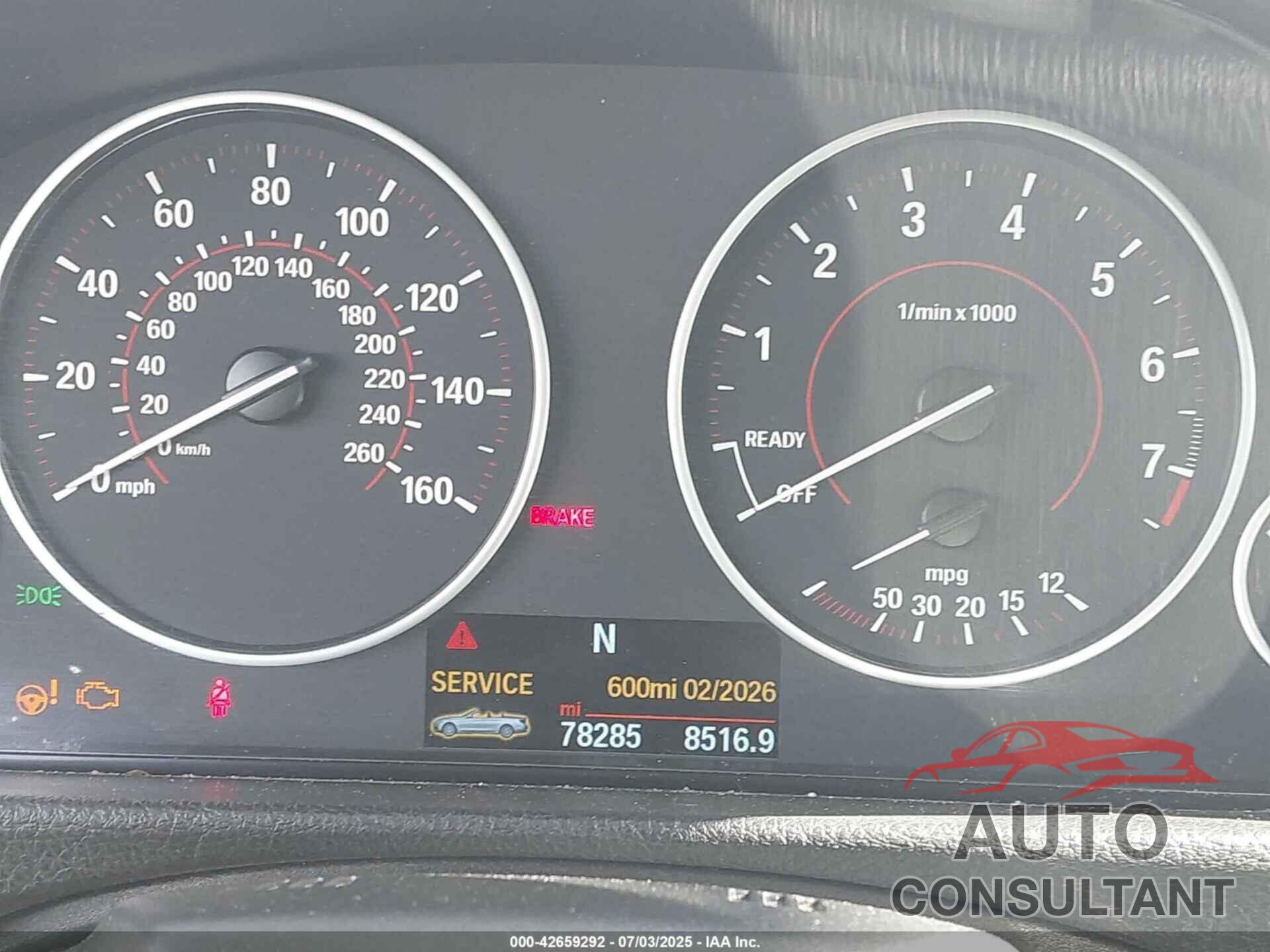 BMW 428I 2016 - WBA3V7C59G5A25524