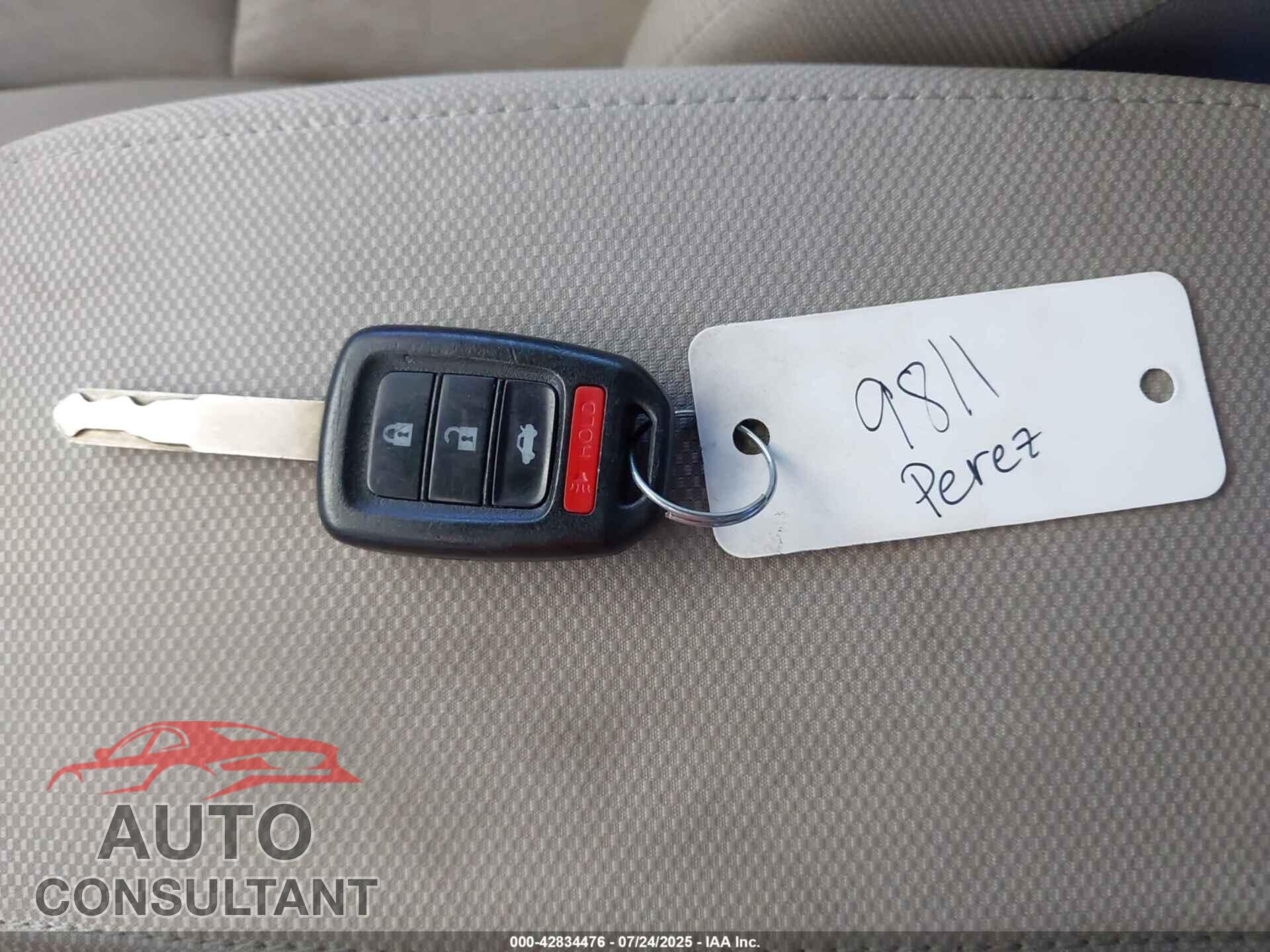 HONDA CIVIC 2014 - 2HGFB2F53EH528526