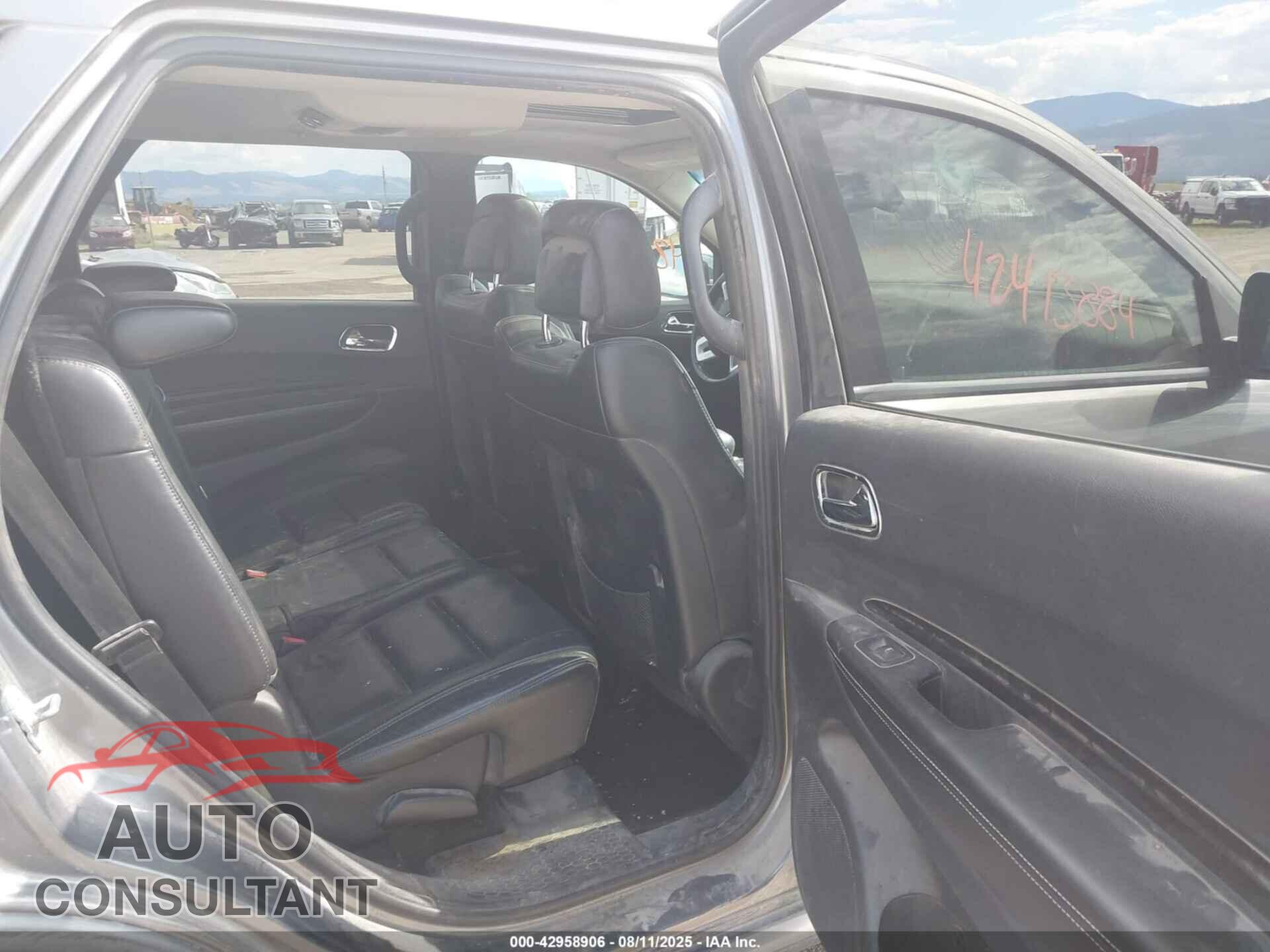 DODGE DURANGO 2011 - 1D4SE5GT4BC604548