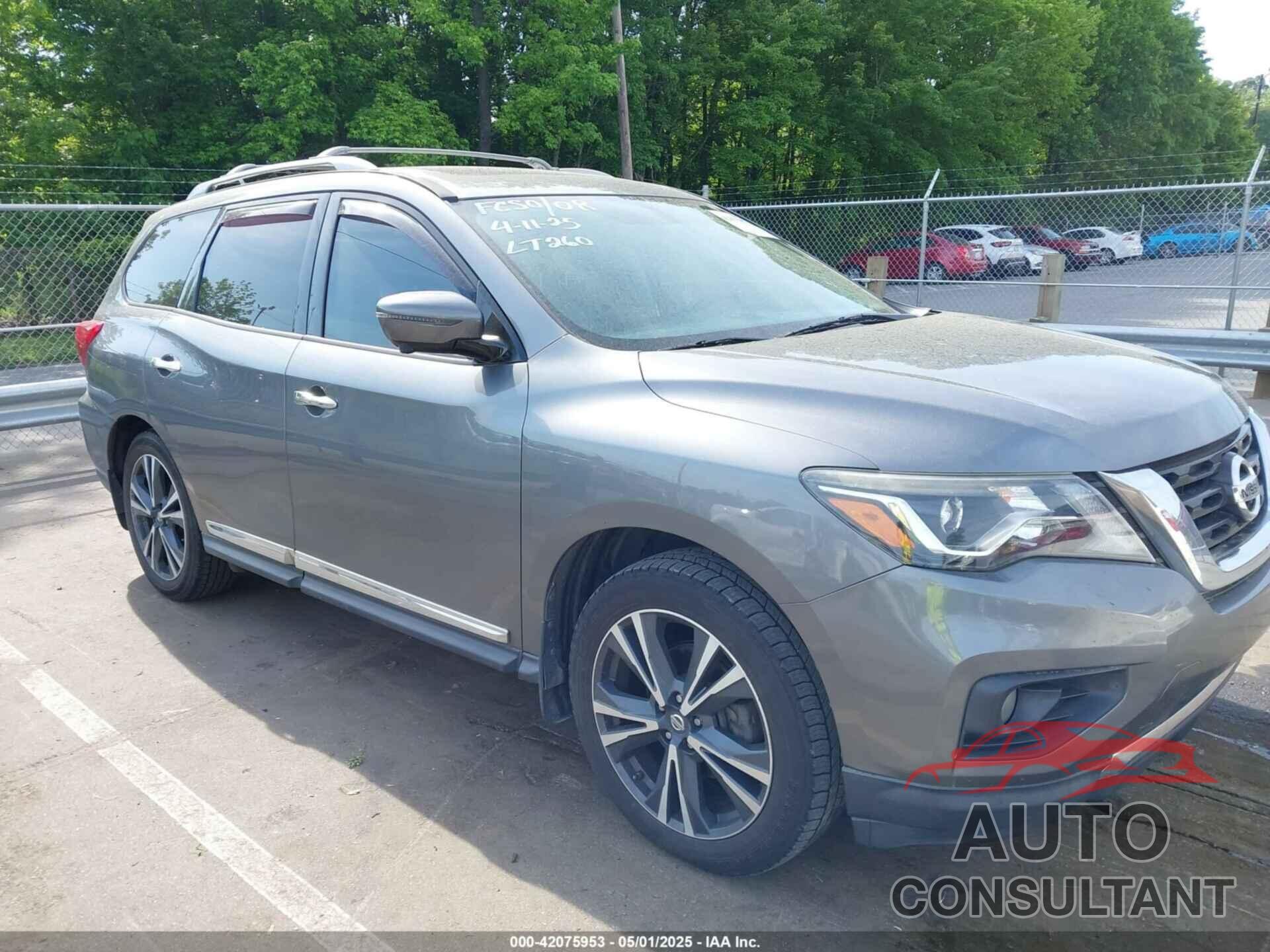 NISSAN PATHFINDER 2018 - 5N1DR2MMXJC607101