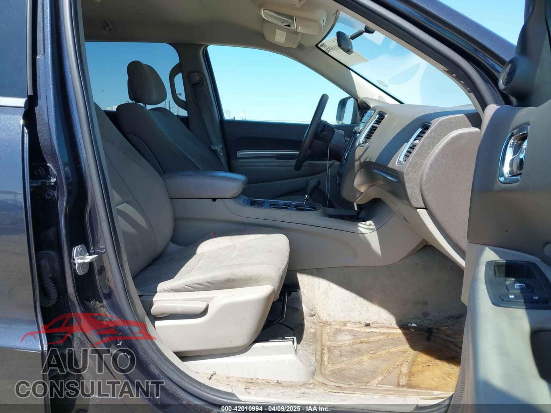 DODGE DURANGO 2013 - 1C4RDJAG4DC677831