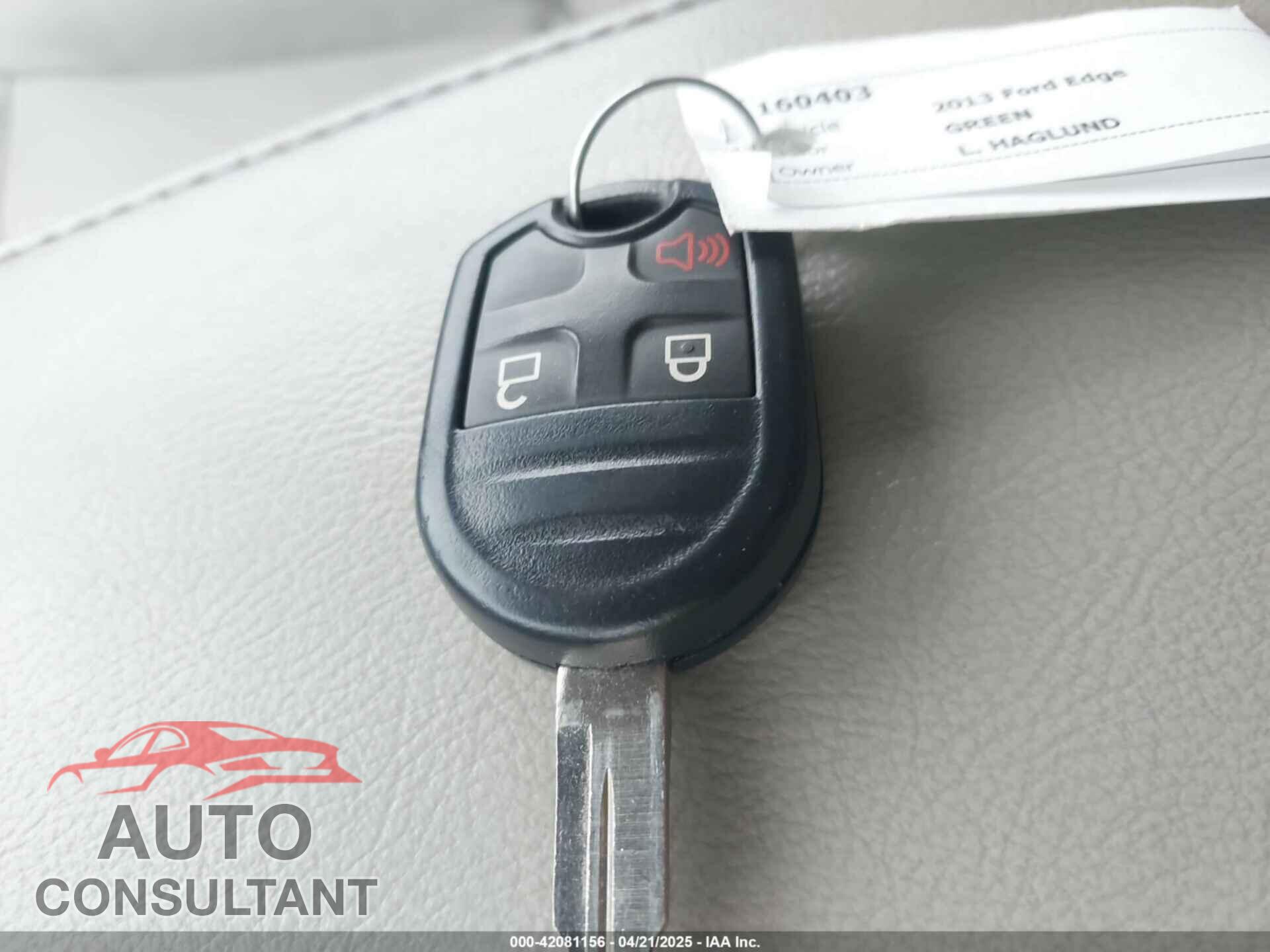 FORD EDGE 2013 - 2FMDK4KC0DBA03779