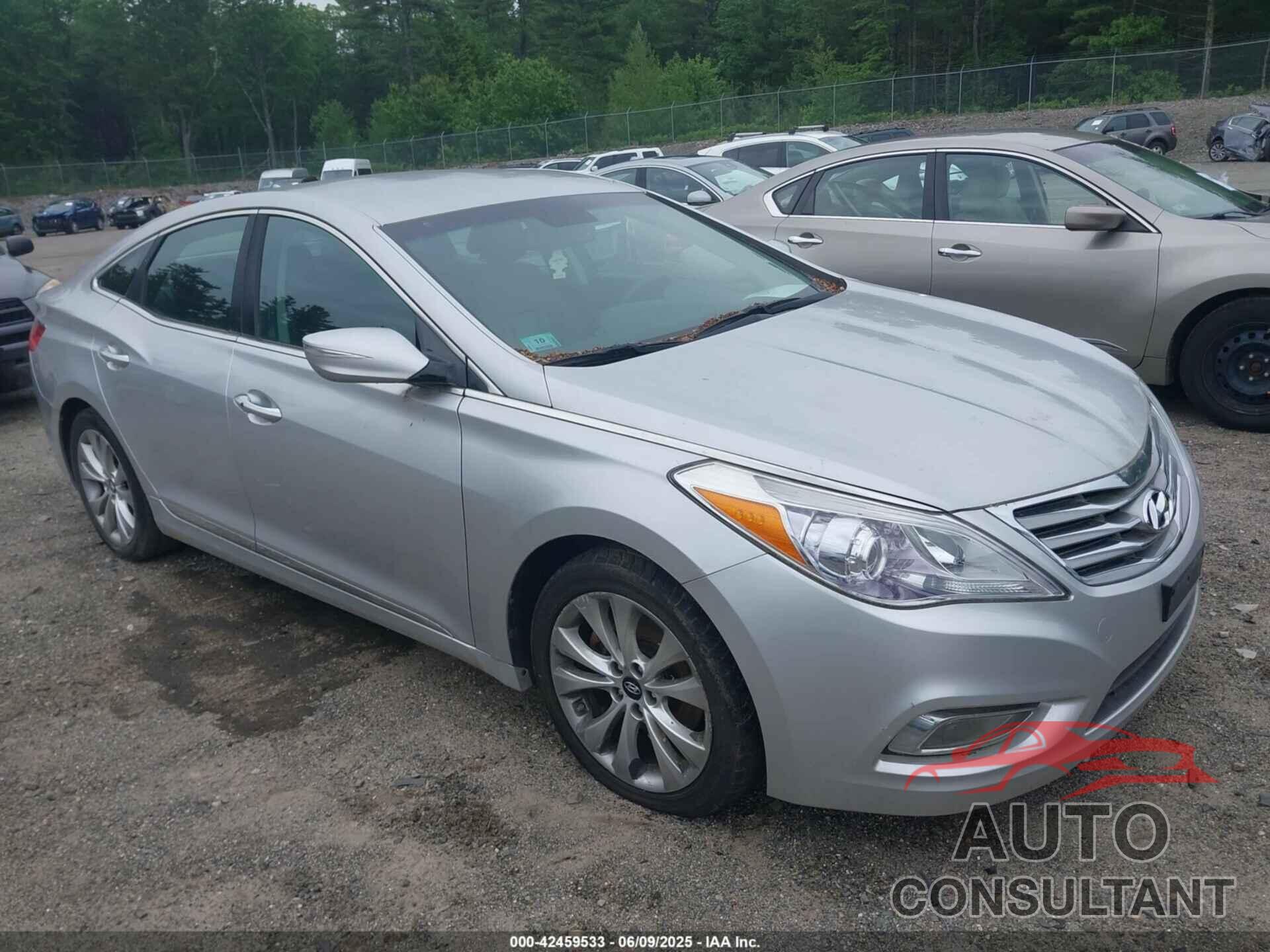 HYUNDAI AZERA 2013 - KMHFG4JGXDA325601