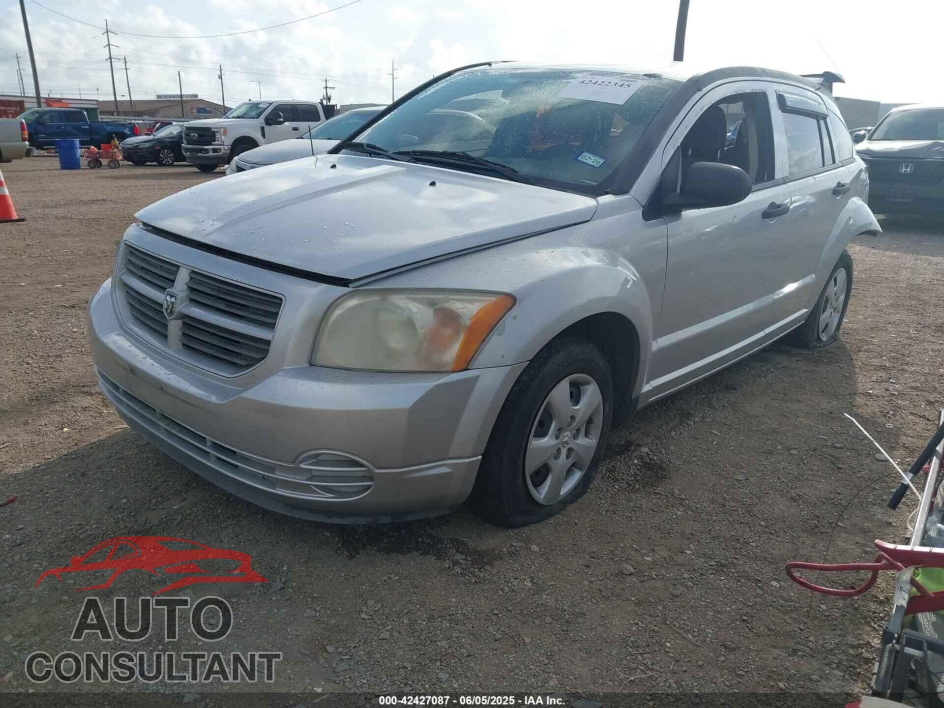DODGE CALIBER 2012 - 1C3CDWBA8CD529787