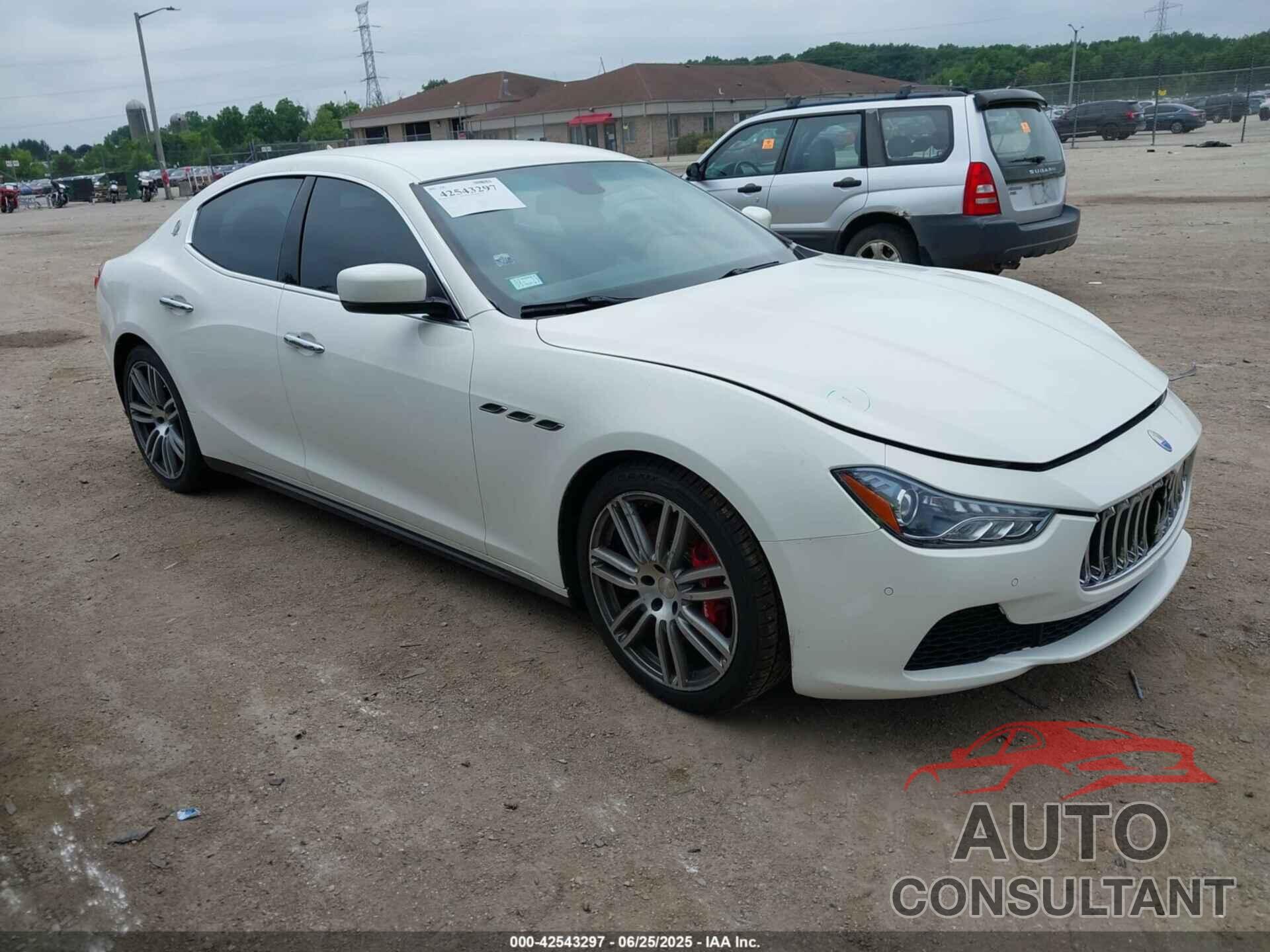 MASERATI GHIBLI 2015 - ZAM57XSA8F1146127