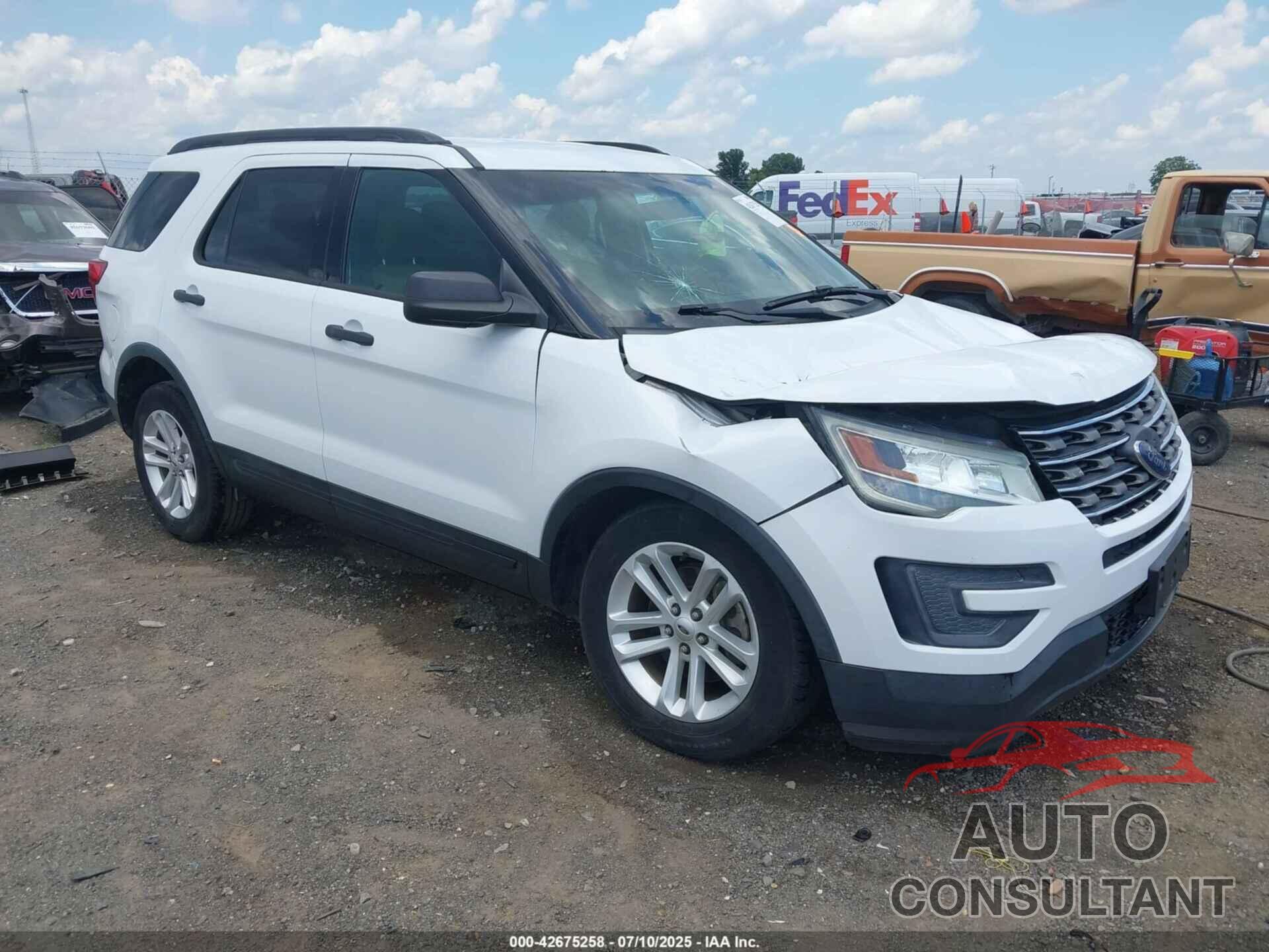 FORD EXPLORER 2016 - 1FM5K7B89GGA03021