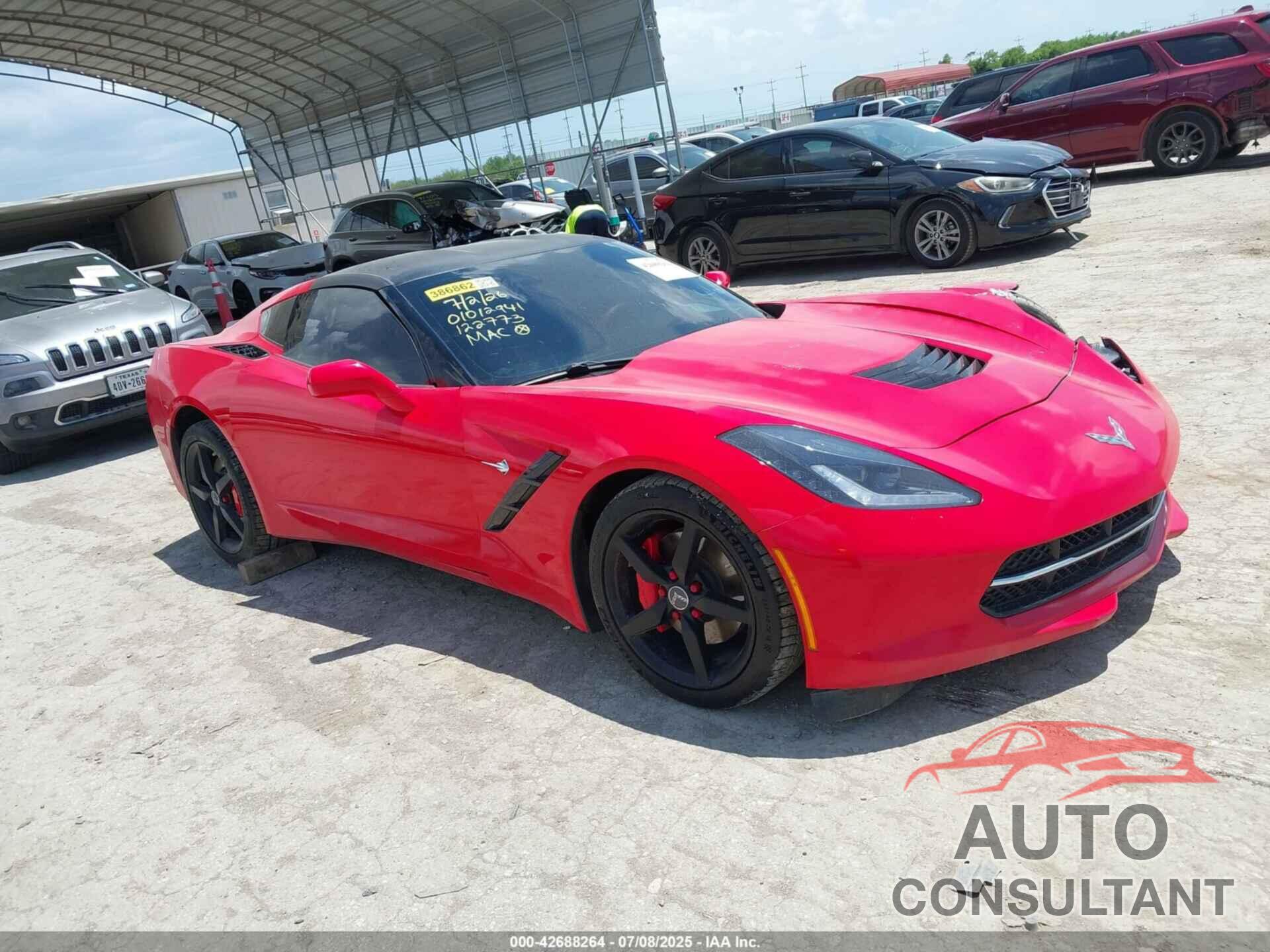 CHEVROLET CORVETTE 2015 - 1G1YA2D76F5122773
