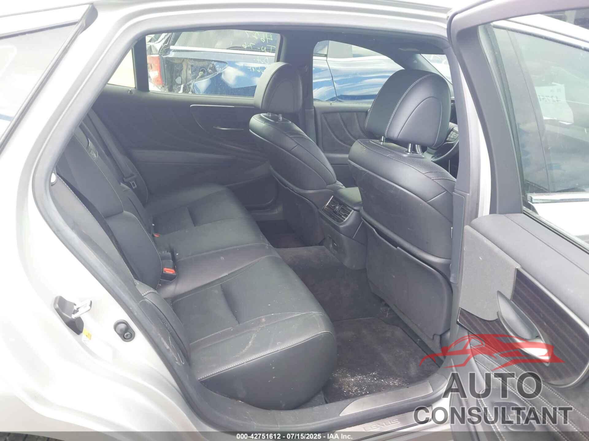 LEXUS LS 500 2019 - JTHB51FF3K5009078