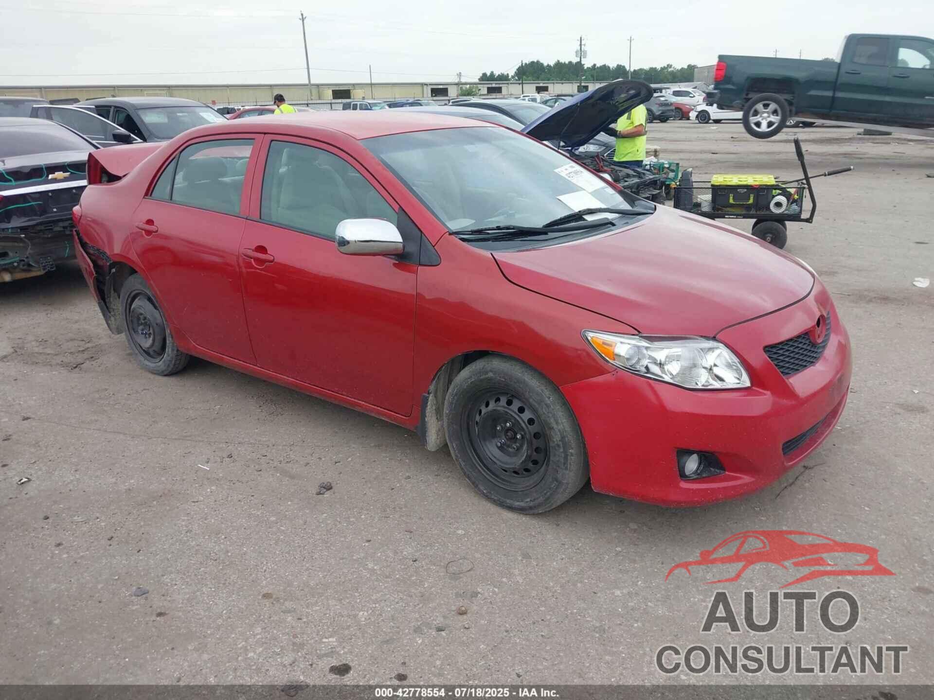 TOYOTA COROLLA 2010 - 1NXBU4EE4AZ171235