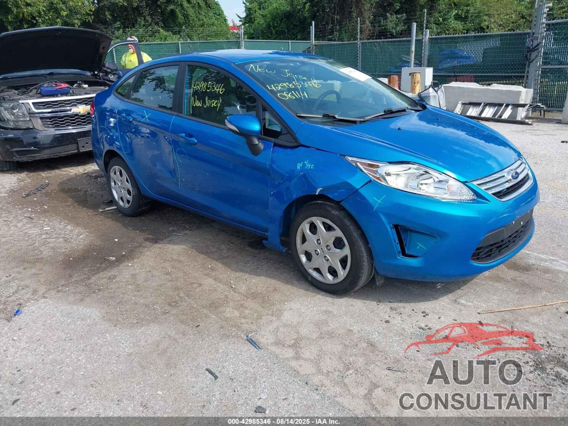FORD FIESTA 2013 - 3FADP4BJ4DM224116