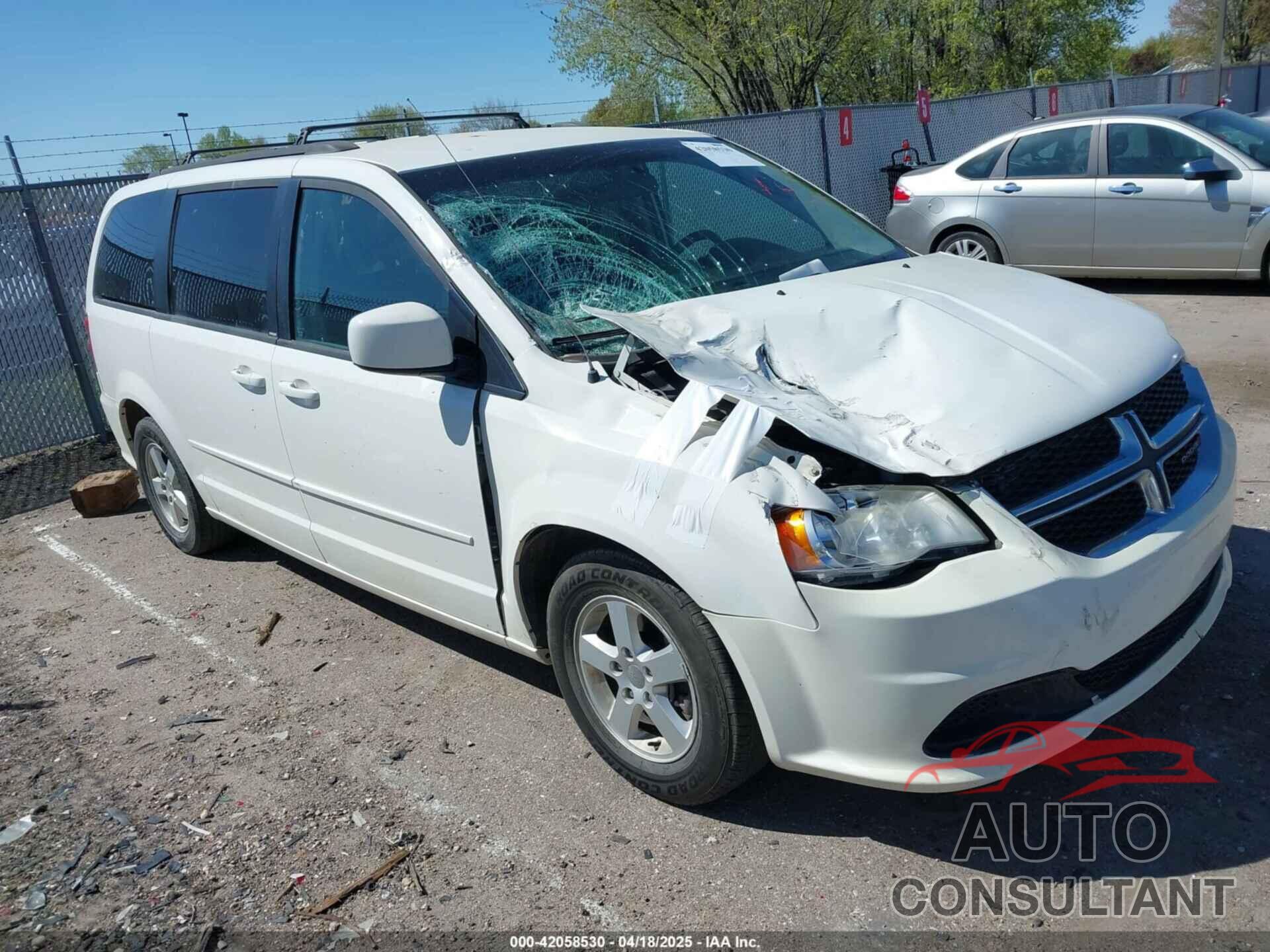 DODGE GRAND CARAVAN 2012 - 2C4RDGCGXCR365194
