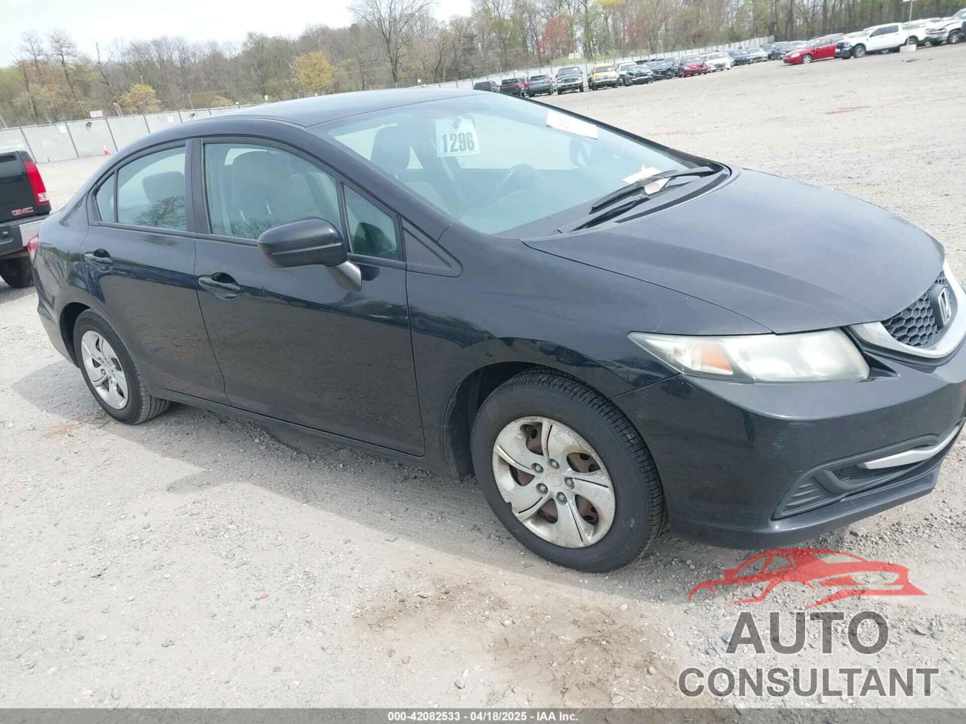 HONDA CIVIC 2014 - 19XFB2F51EE213055