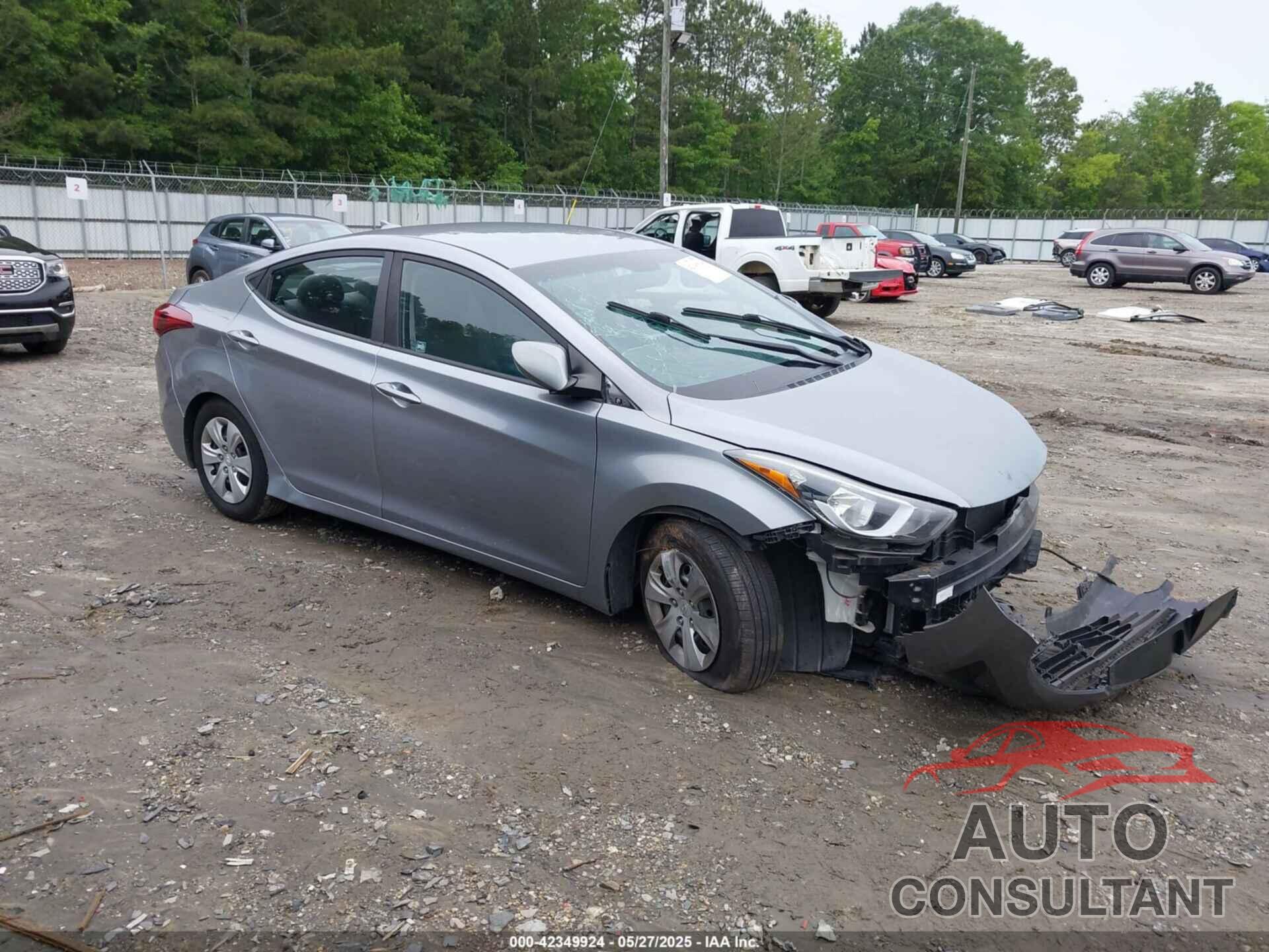 HYUNDAI ELANTRA 2016 - 5NPDH4AE8GH748505