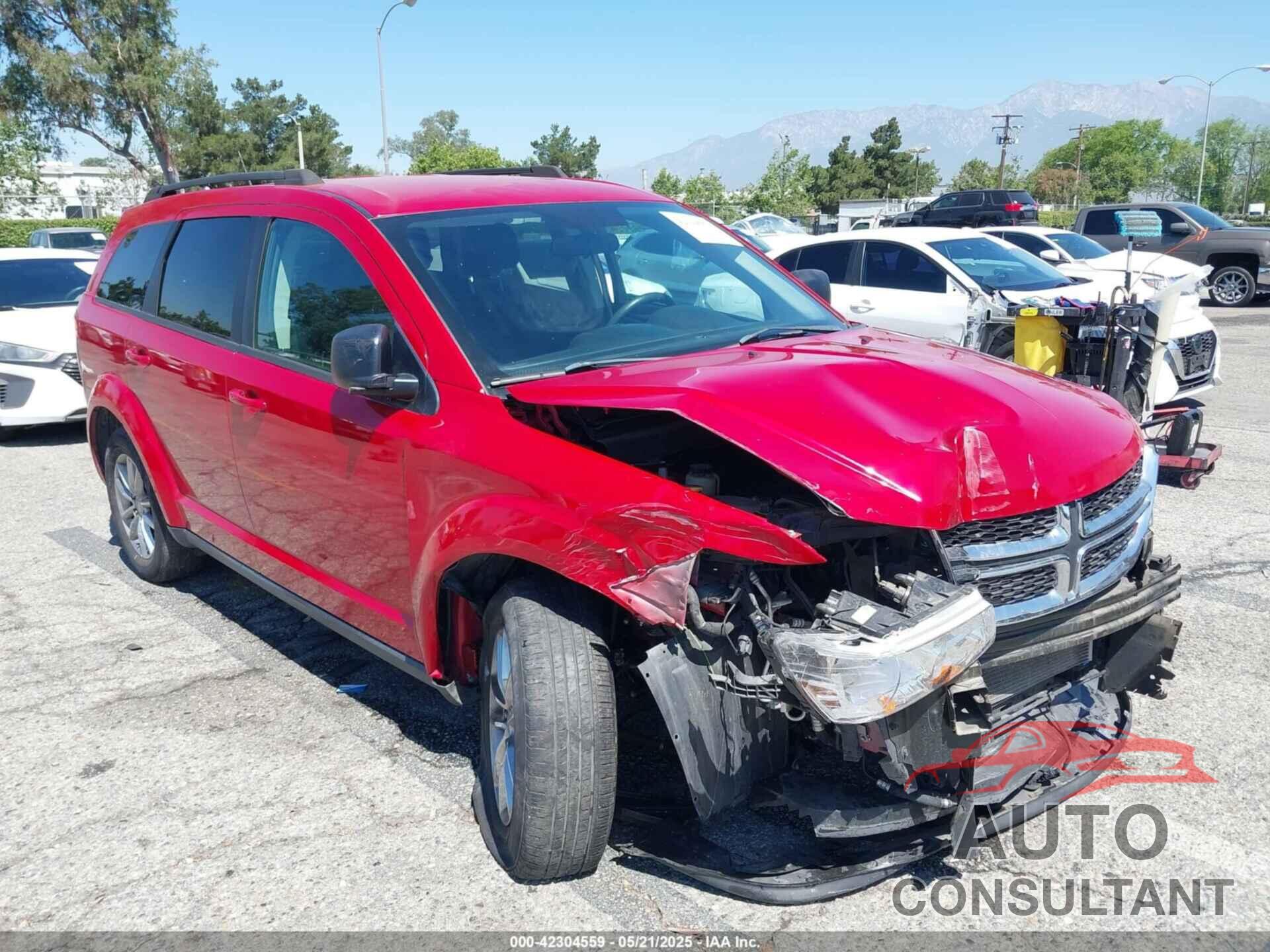 DODGE JOURNEY 2018 - 3C4PDCAB8JT253687