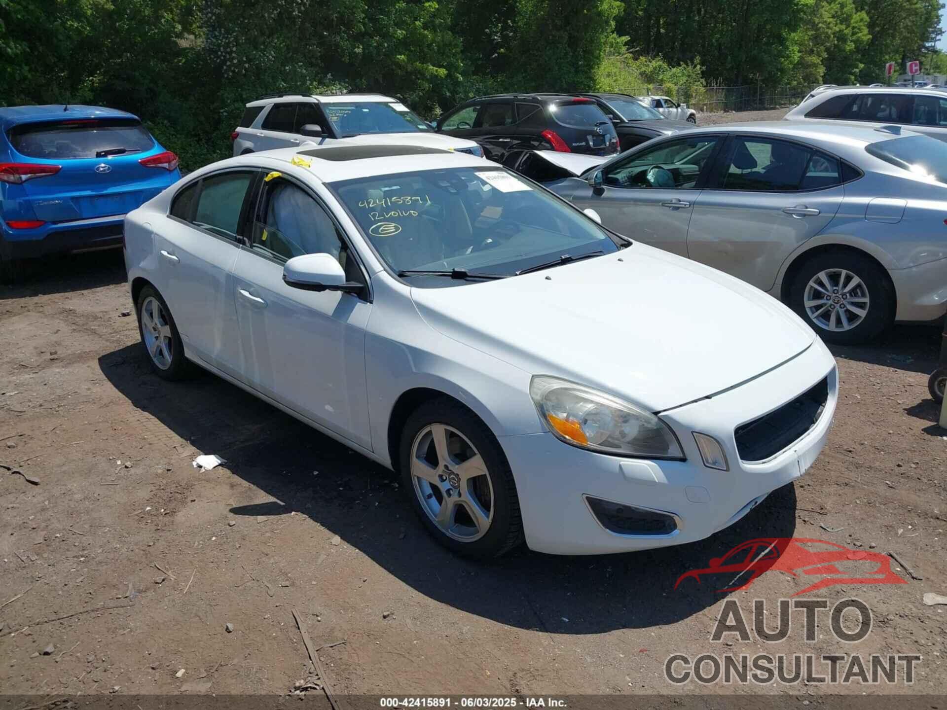 VOLVO S60 2012 - YV1622FS1C2056475