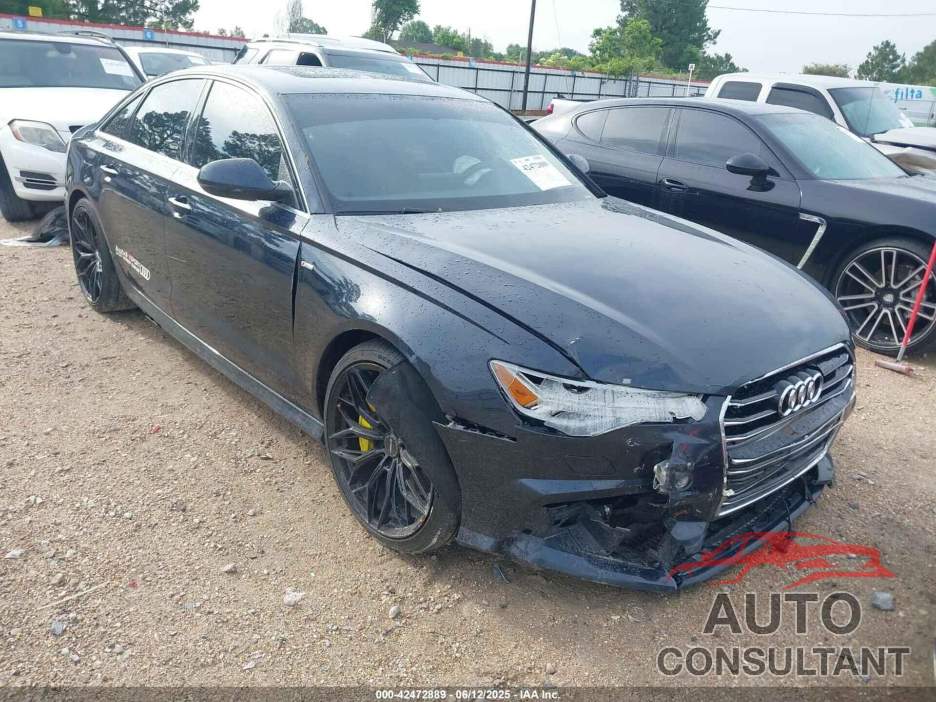 AUDI A6 2016 - WAUGFAFC2GN180208