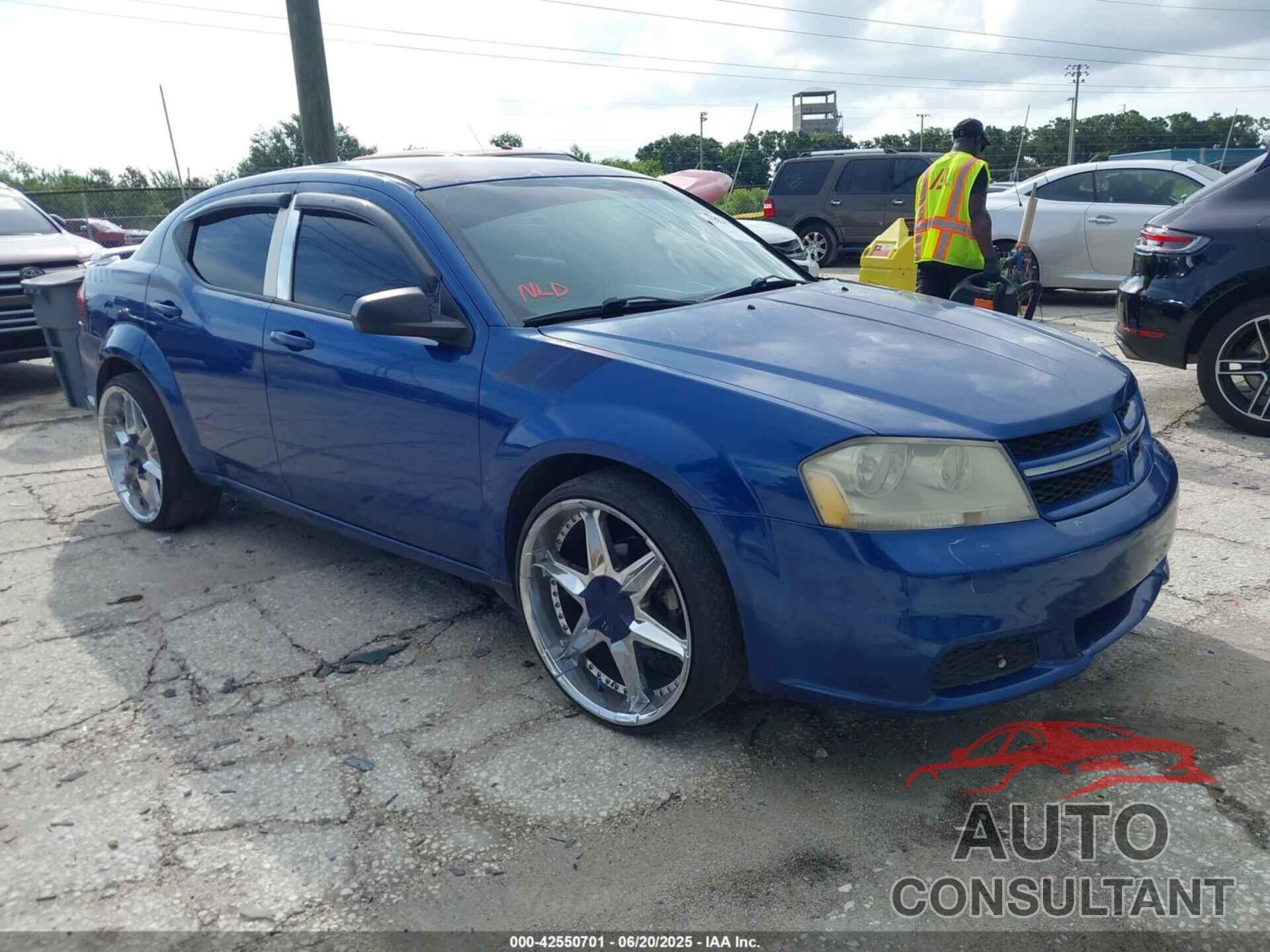 DODGE AVENGER 2014 - 1C3CDZAB6EN160646