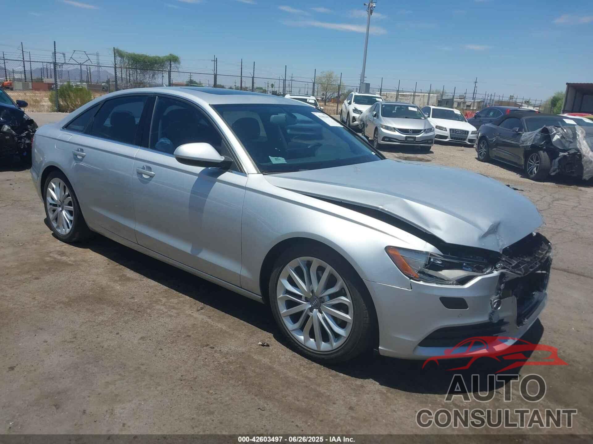 AUDI A6 2013 - WAUDFAFC0DN010430