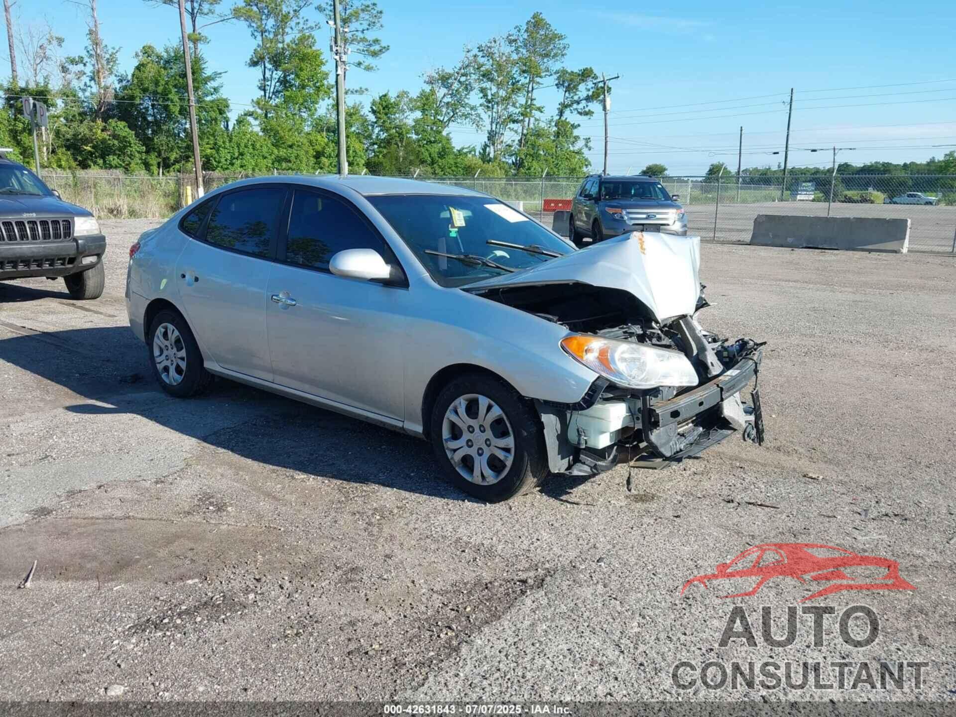 HYUNDAI ELANTRA 2009 - KMHDU46D19U700277